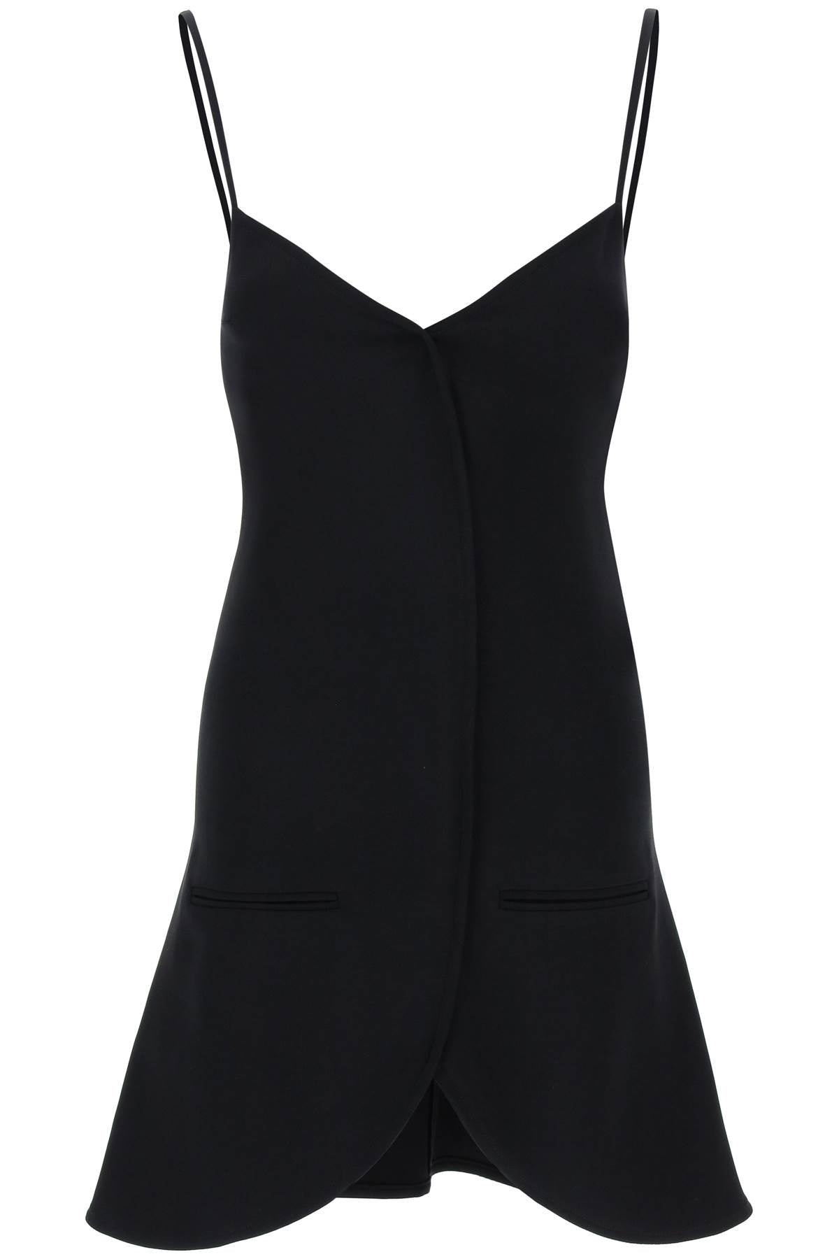 Courreges Courreges ellipse sleeveless mini dress