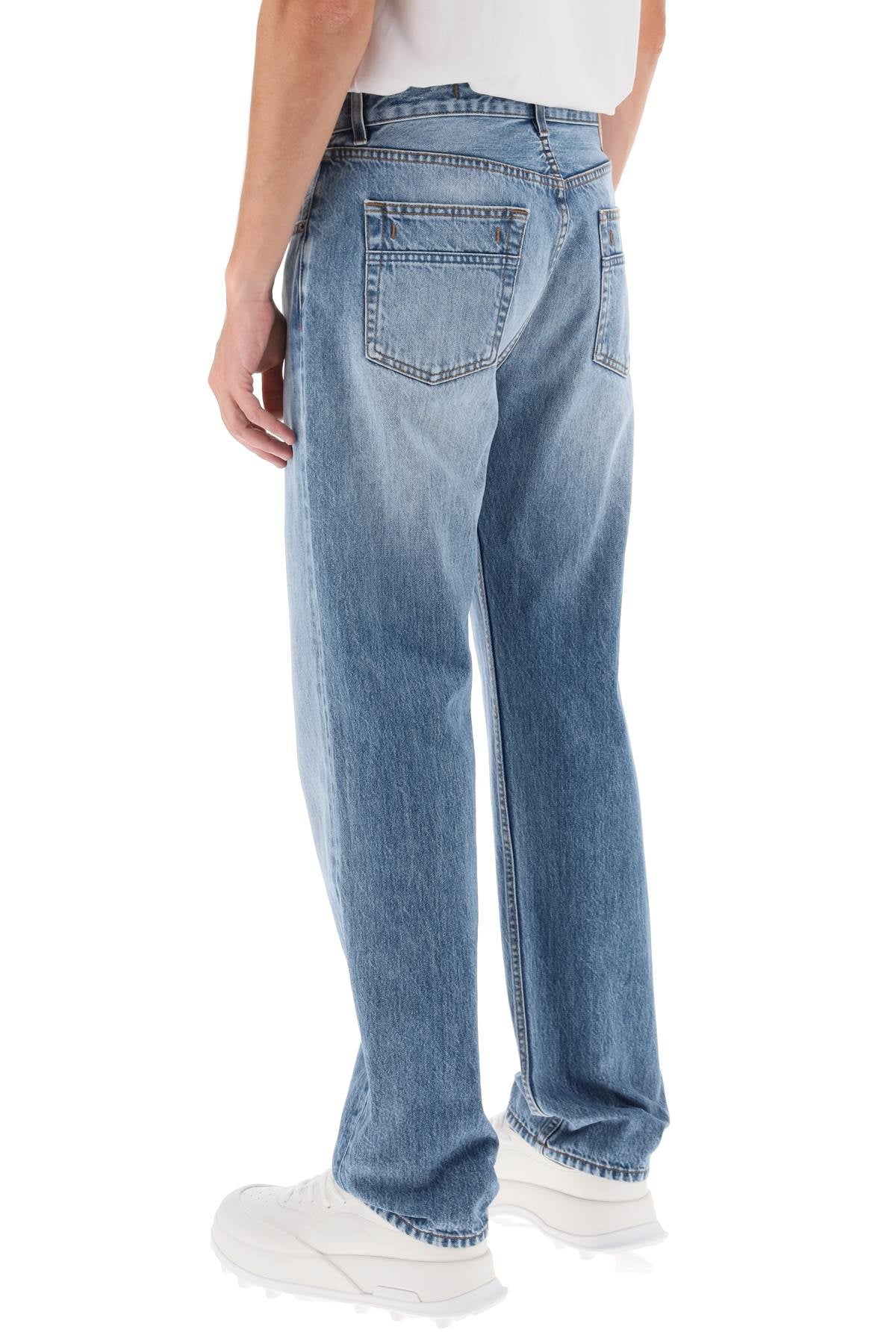 Jacquemus Jacquemus le de nìmes fresa regular jeans