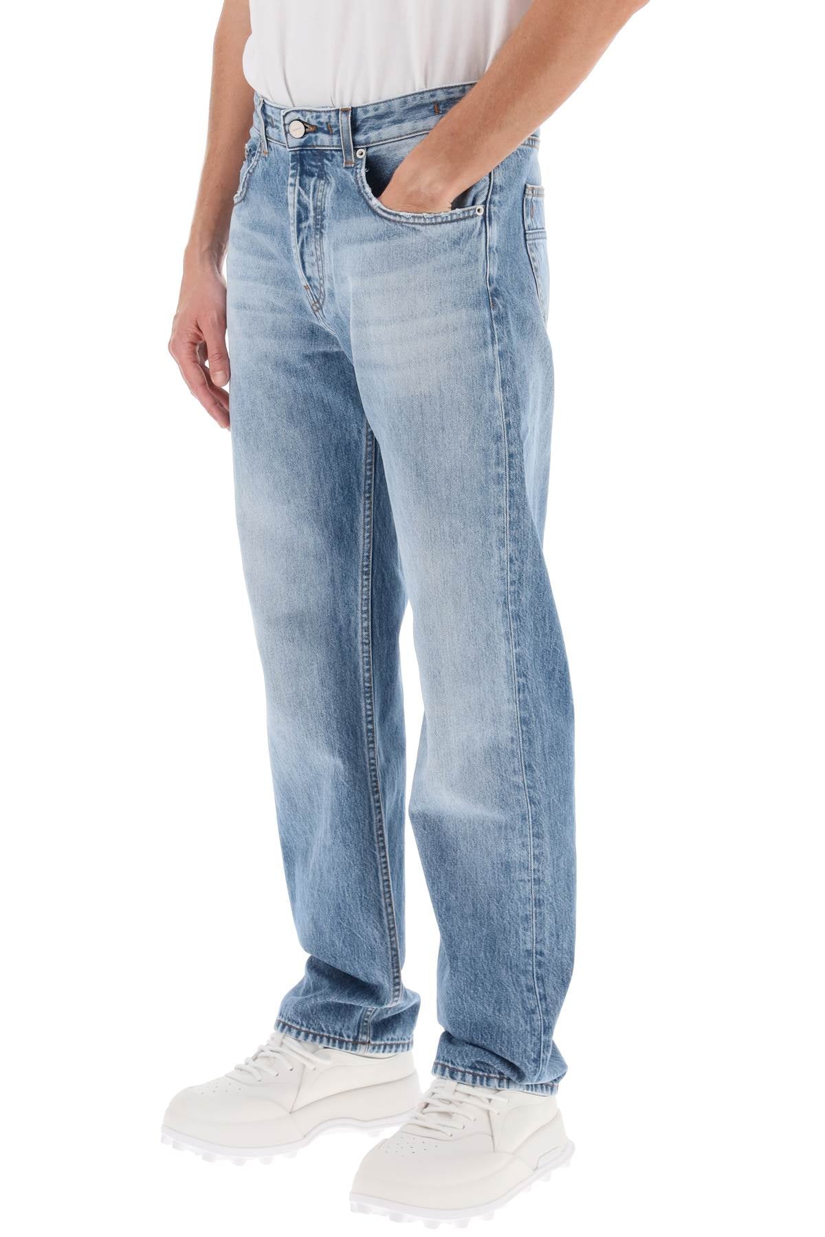 Jacquemus Jacquemus le de nìmes fresa regular jeans