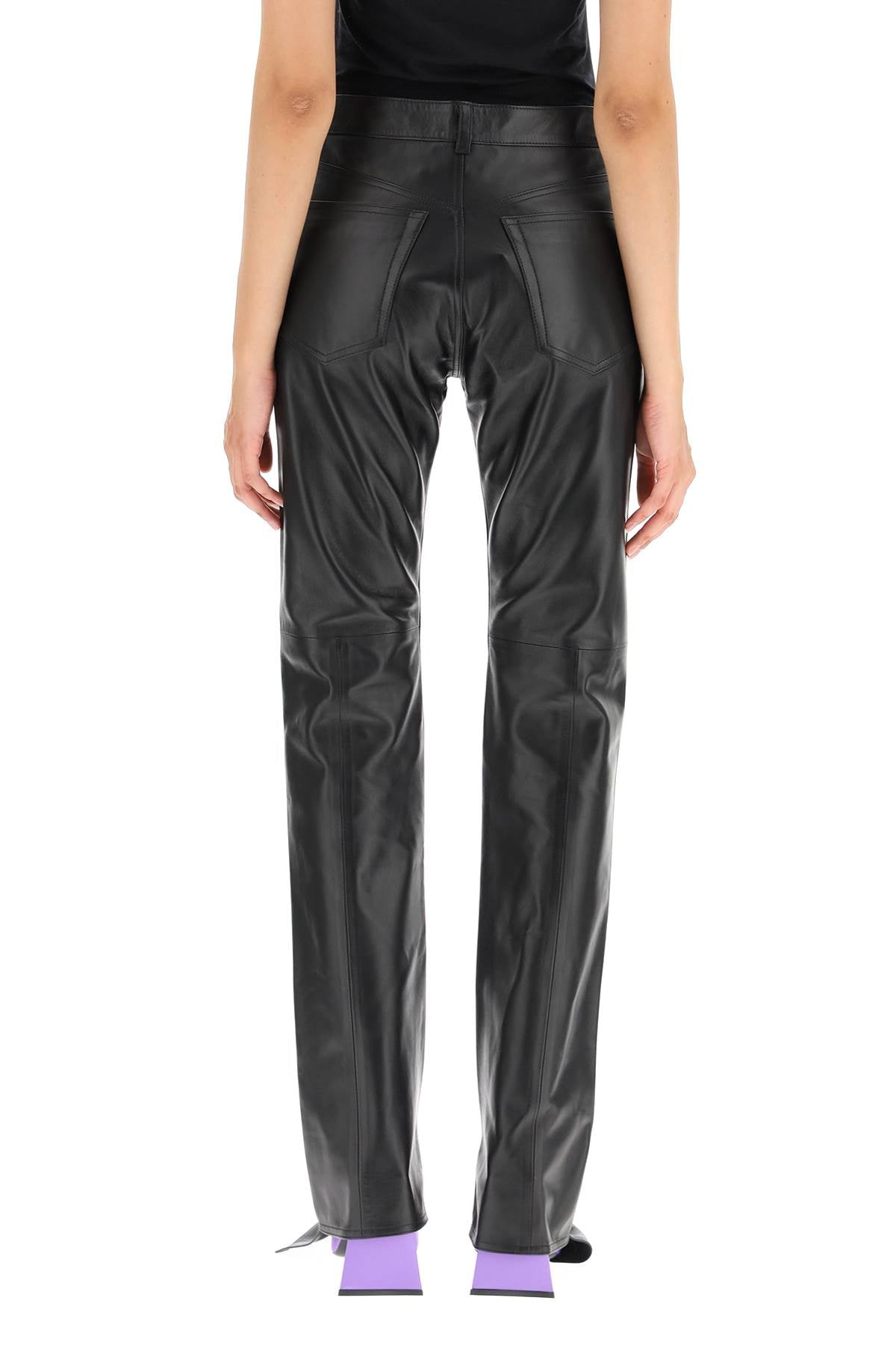 The Attico The attico leather pants