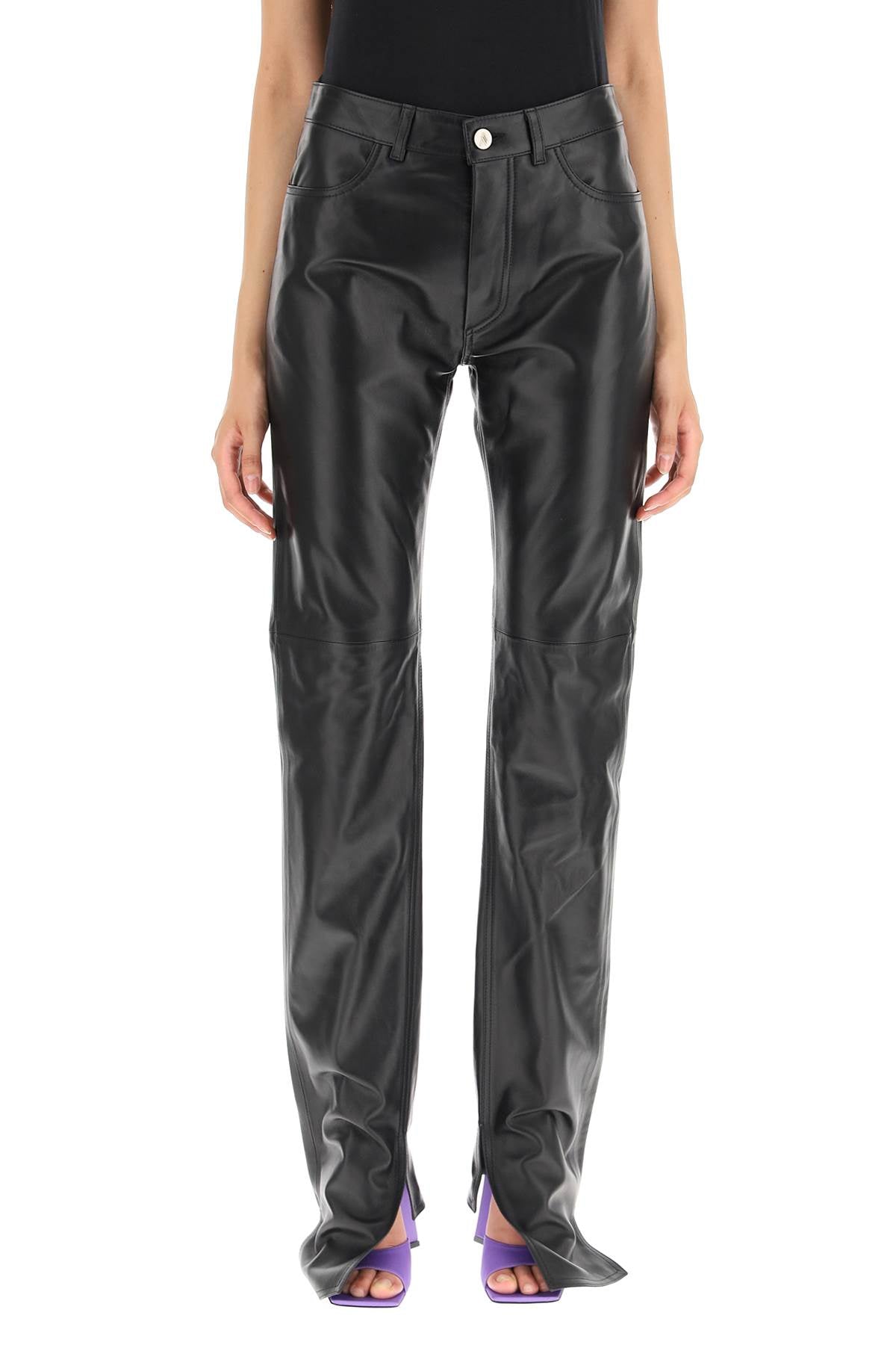 The Attico The attico leather pants