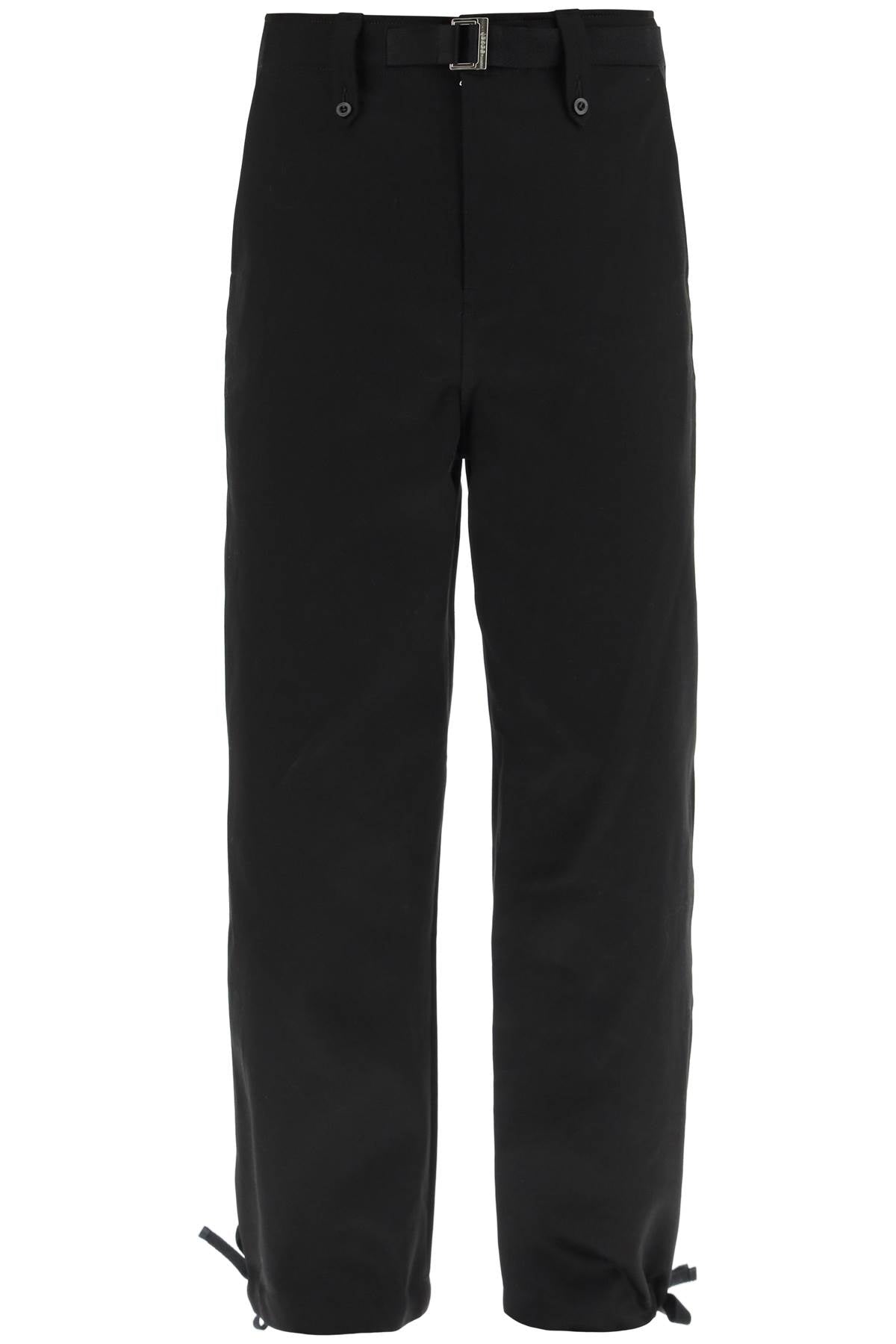 Sacai Sacai cotton twill chino pants