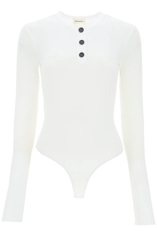 Khaite Khaite janelle ribbed bodysuit