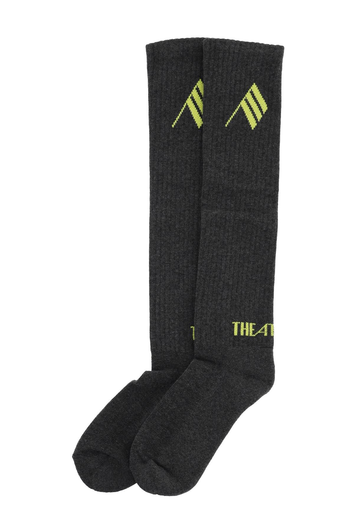 The Attico The attico logo short sports socks