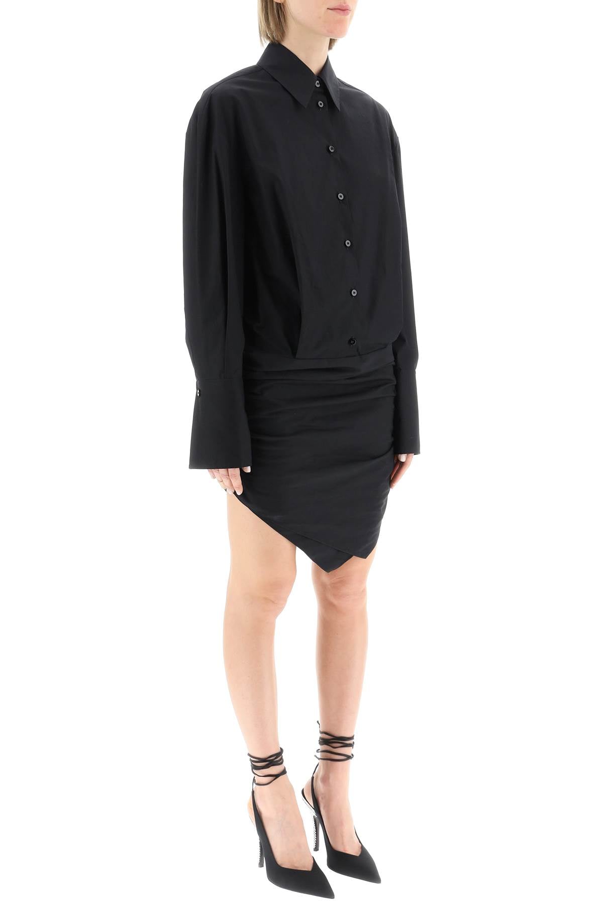 The Attico The attico 'hatty' mini shirt dress