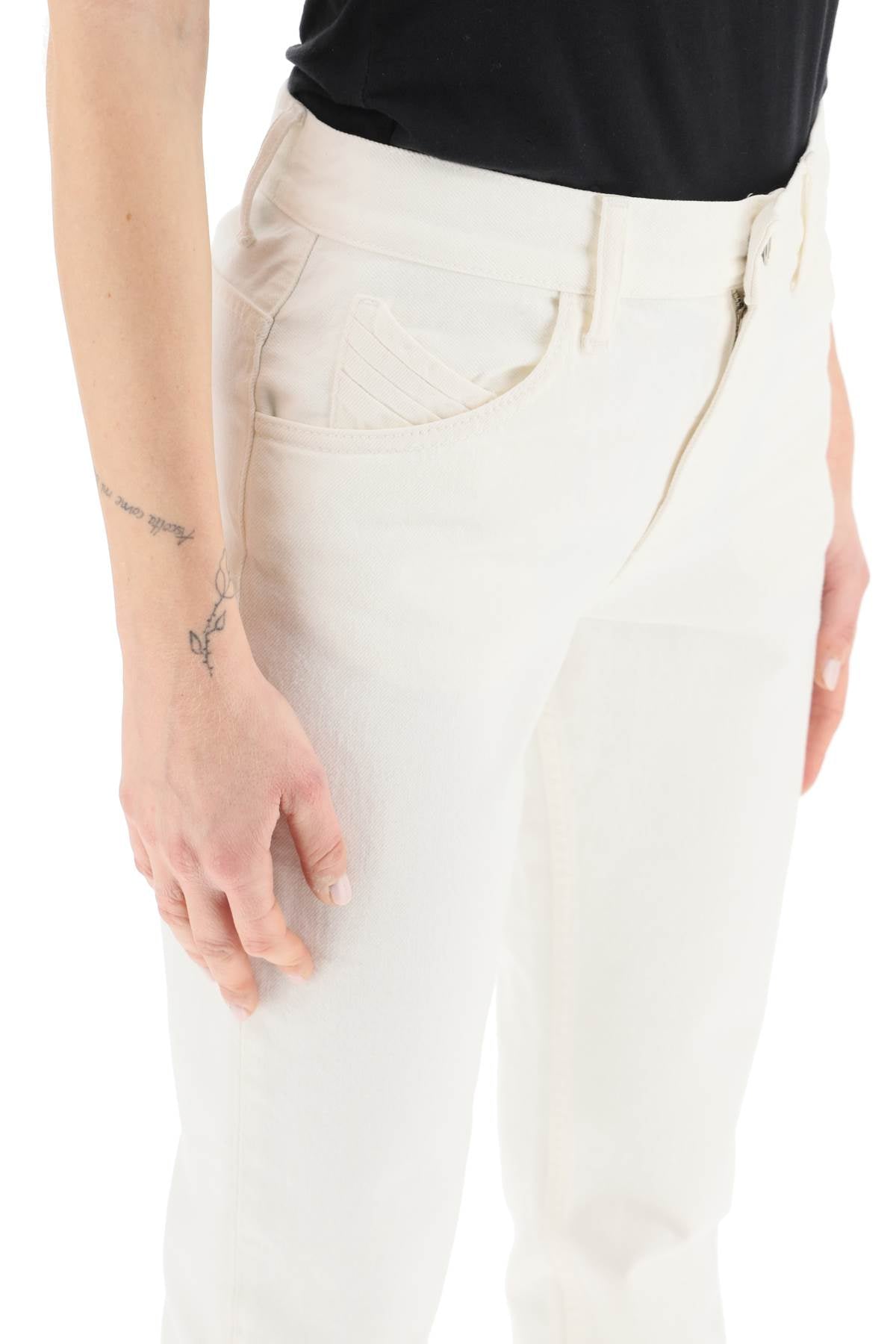 The Attico The attico 'girlfriend' slim-fit jeans