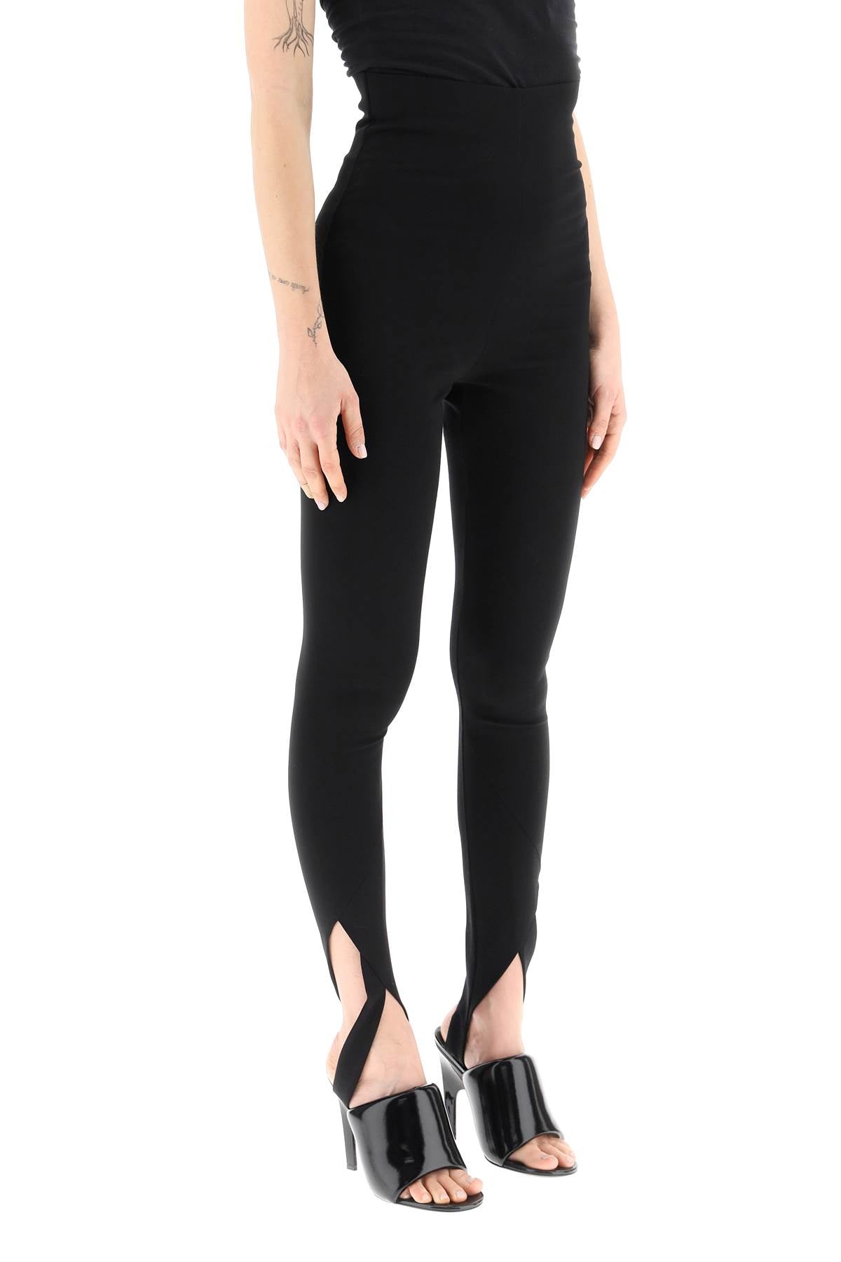 The Attico The attico 'jamie' stirrup leggings