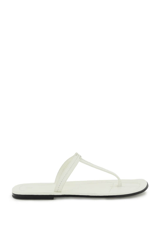 Toteme Toteme 't-strap' thong mules