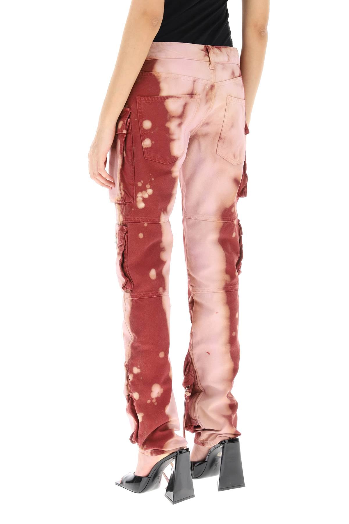 The Attico The attico 'essie' slim-fit tie-dye cargo pants