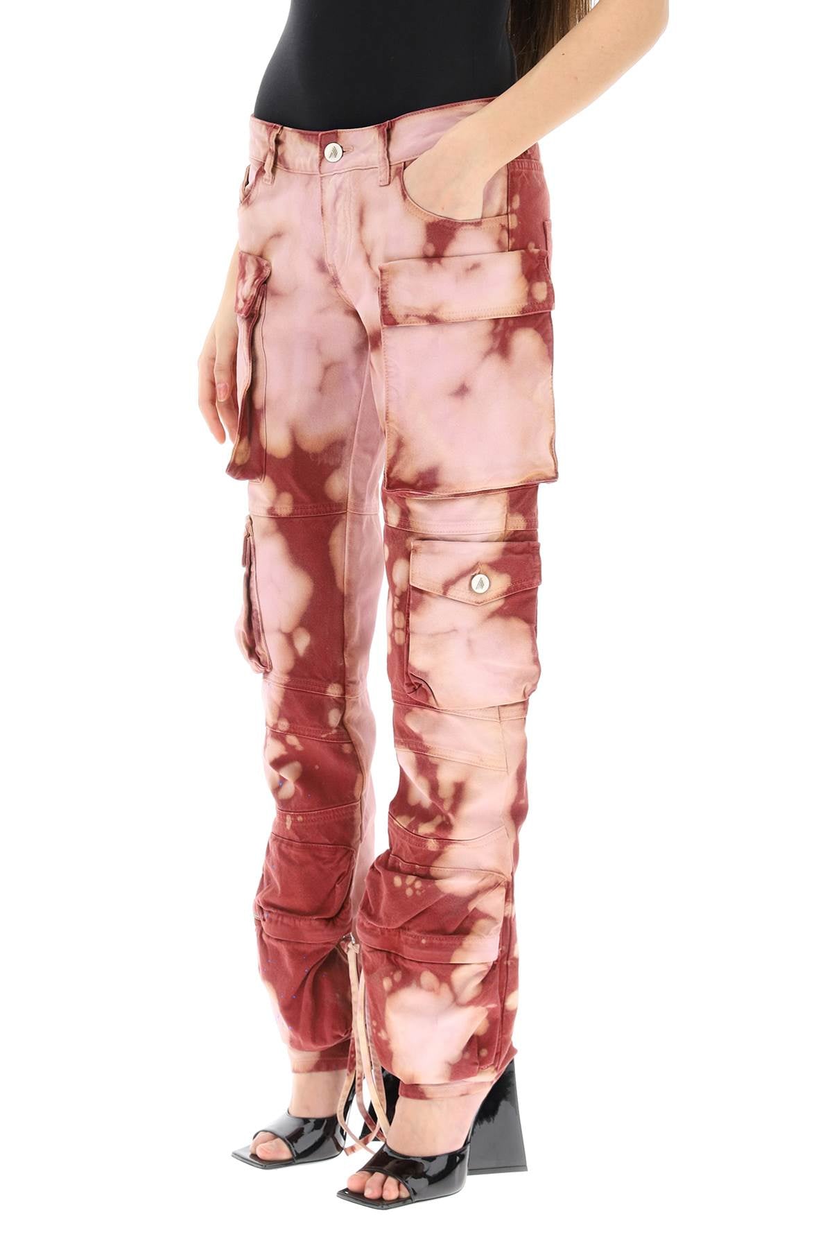 The Attico The attico 'essie' slim-fit tie-dye cargo pants