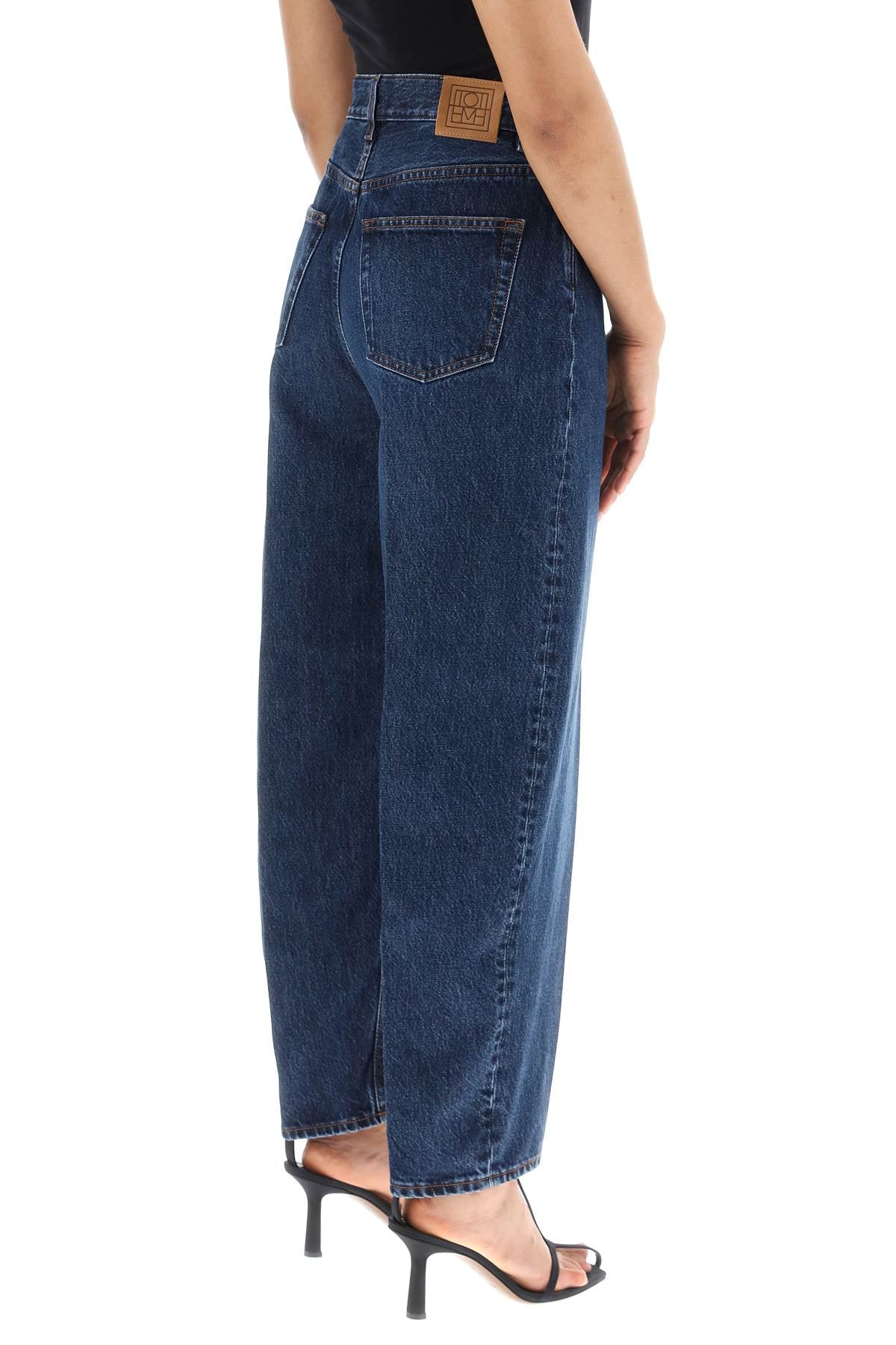 Toteme Toteme wide tapered jeans