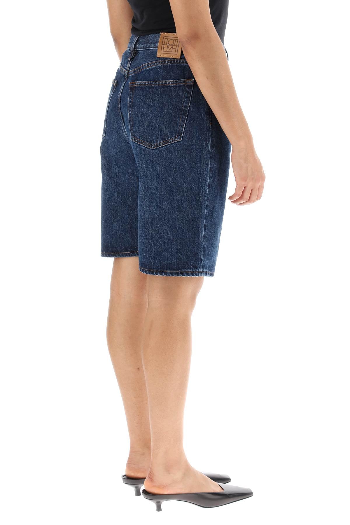 Toteme Toteme denim shorts