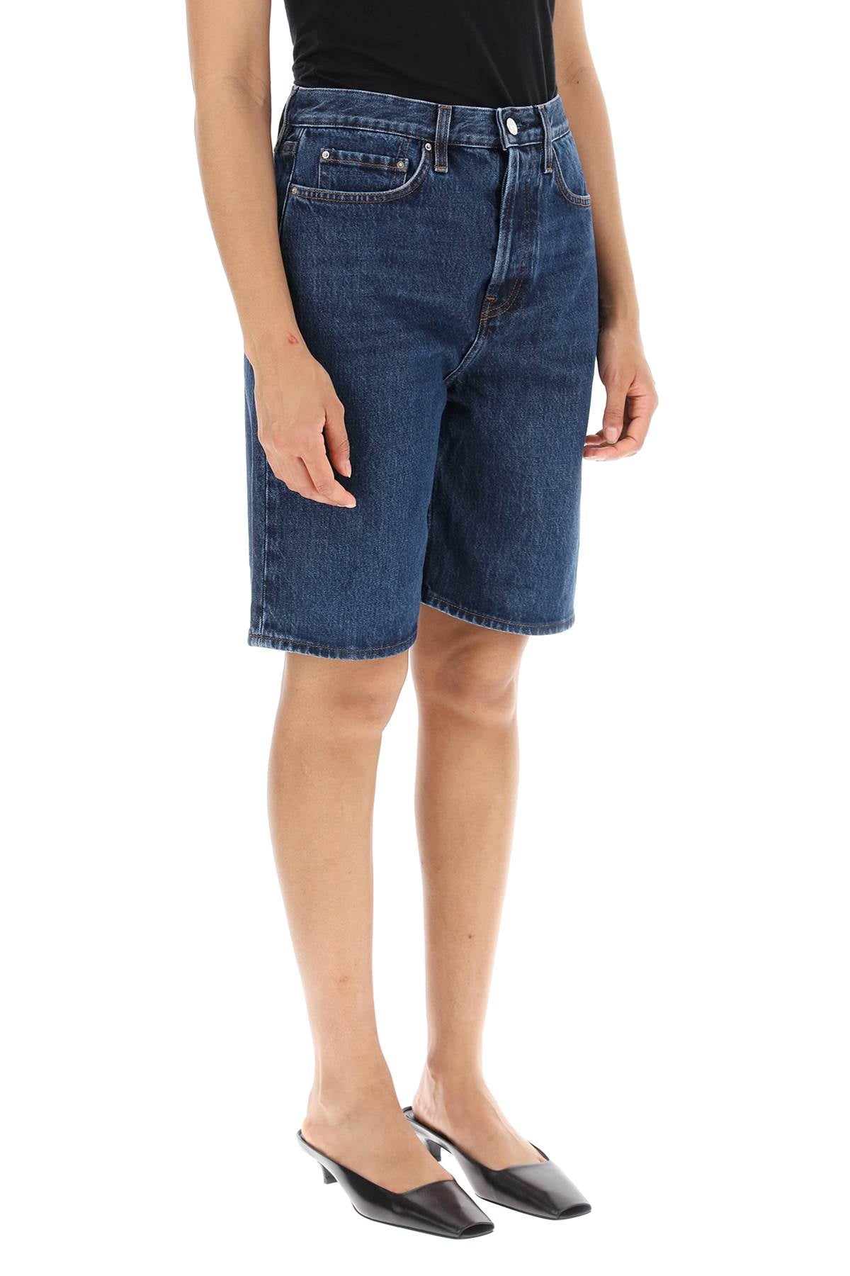 Toteme Toteme denim shorts