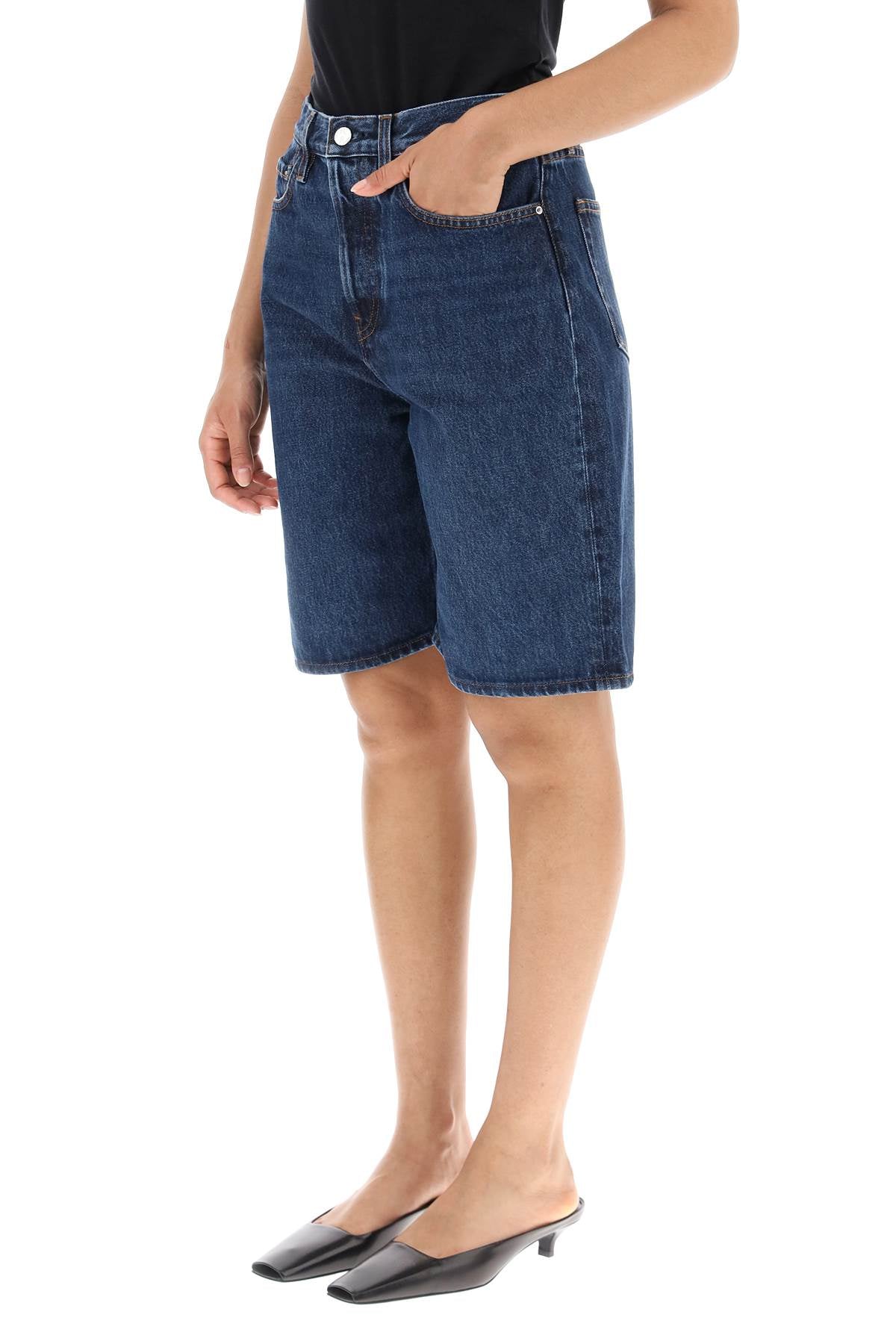 Toteme Toteme denim shorts