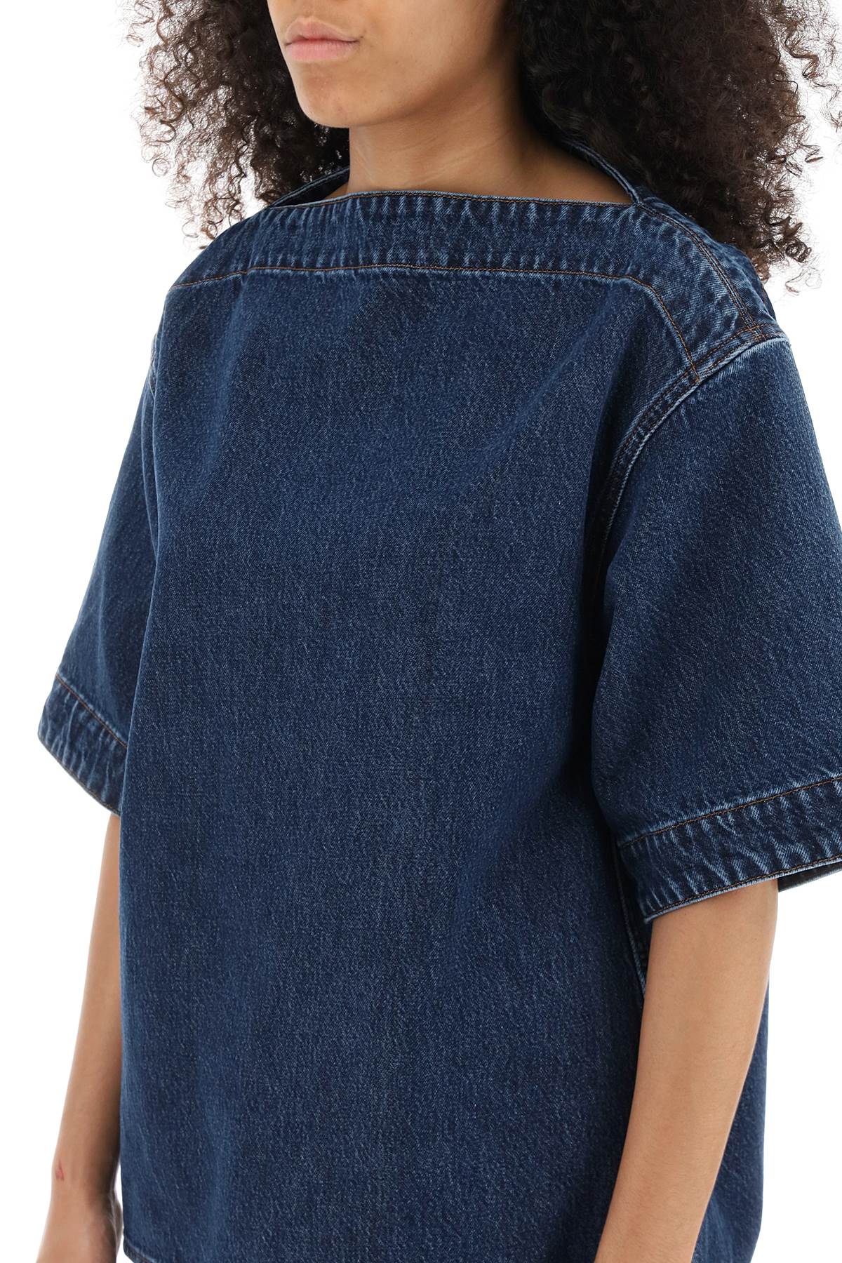 Toteme Toteme boxy denim top