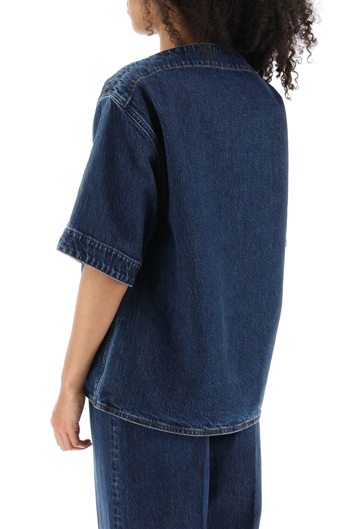 Toteme Toteme boxy denim top