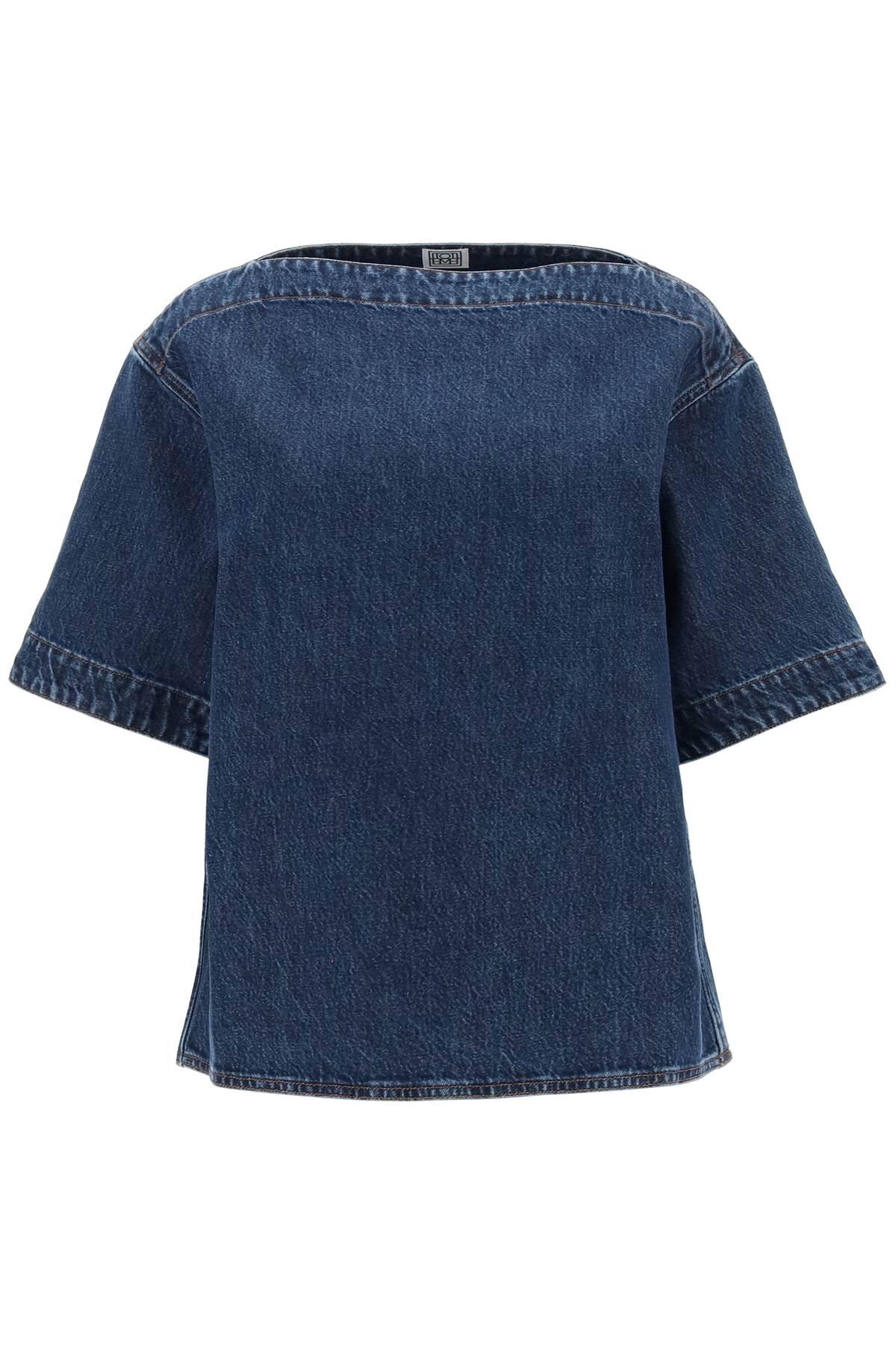 Toteme Toteme boxy denim top