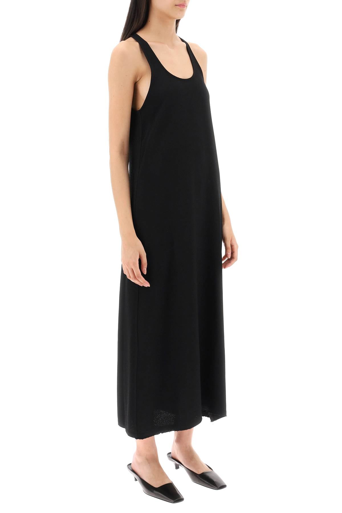 Toteme Toteme tank dress in sablé viscose