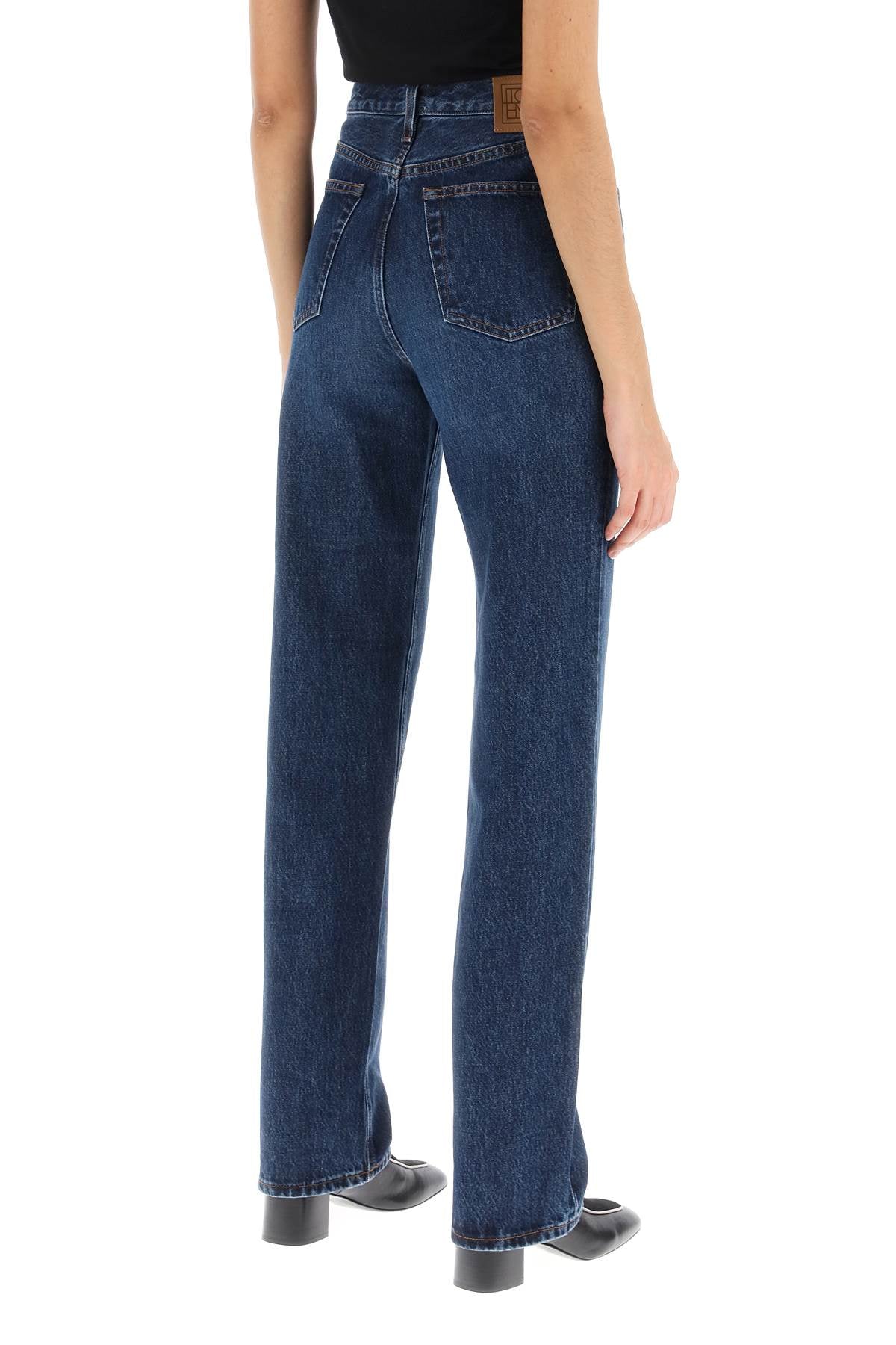 Toteme Toteme organic denim classic cut jeans