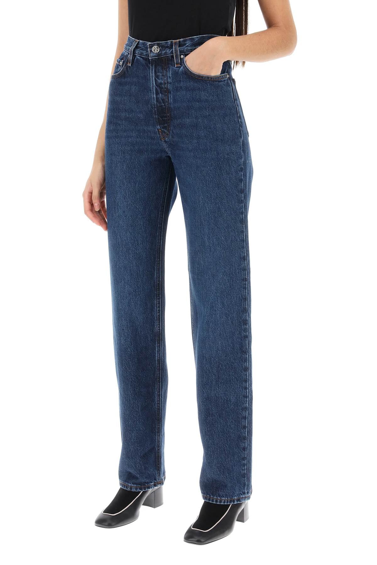 Toteme Toteme organic denim classic cut jeans