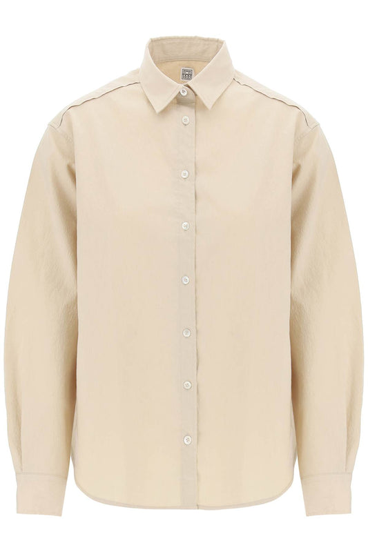 Toteme Toteme "signature crinkled fabric shirt