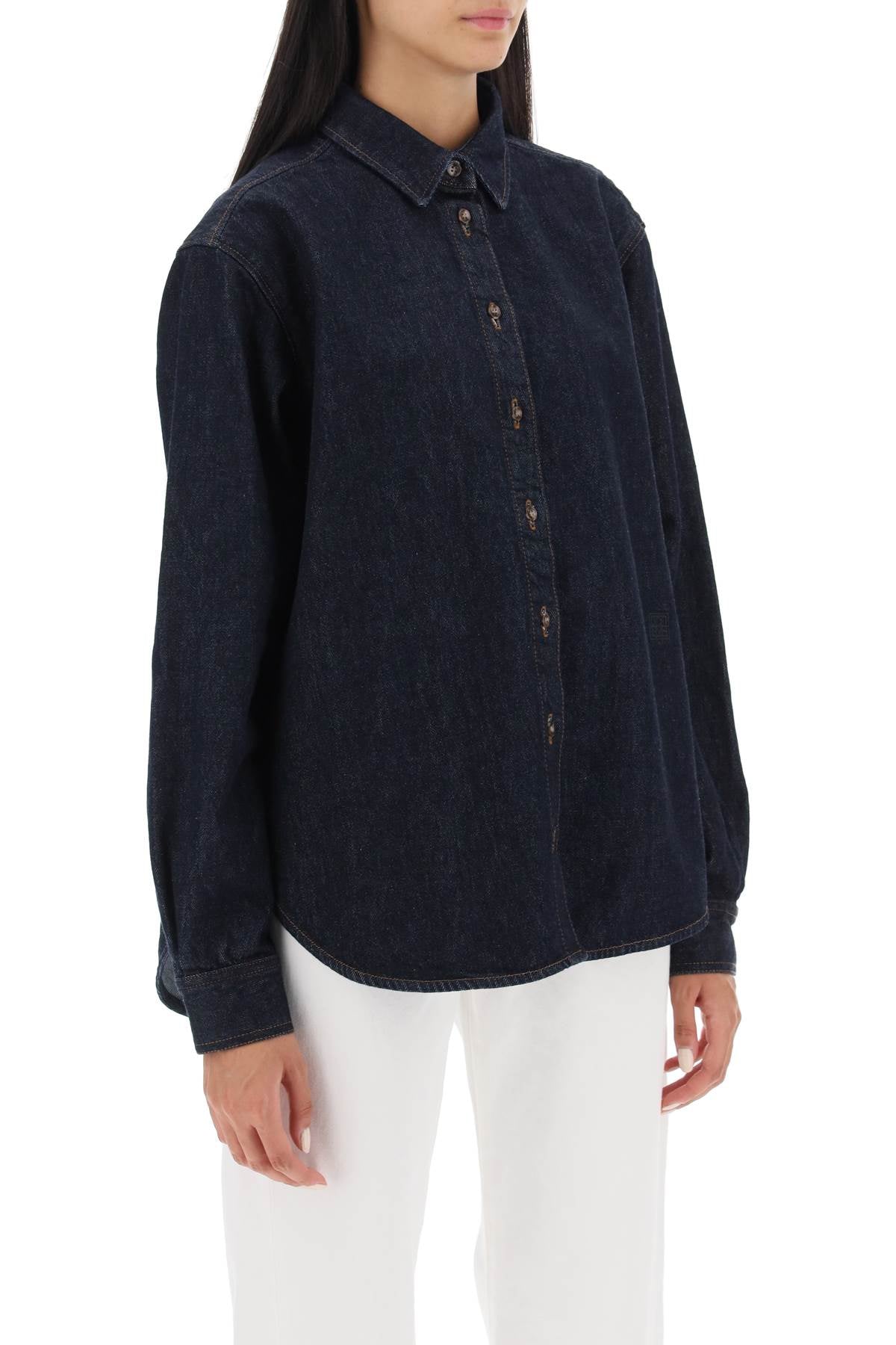 Toteme Toteme organic-cotton denim shirt