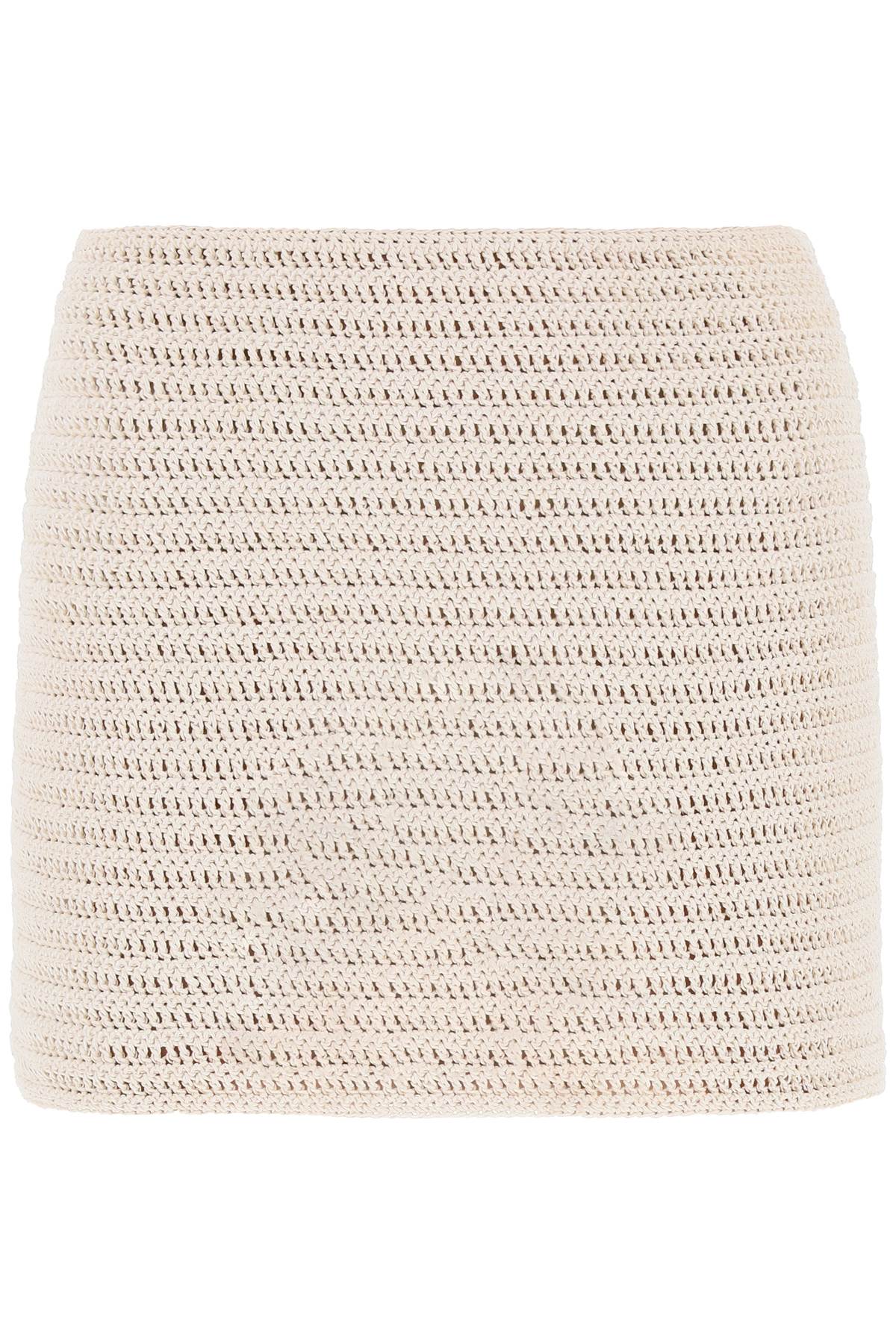 Magda Butrym Magda butrym crochet mini skirt