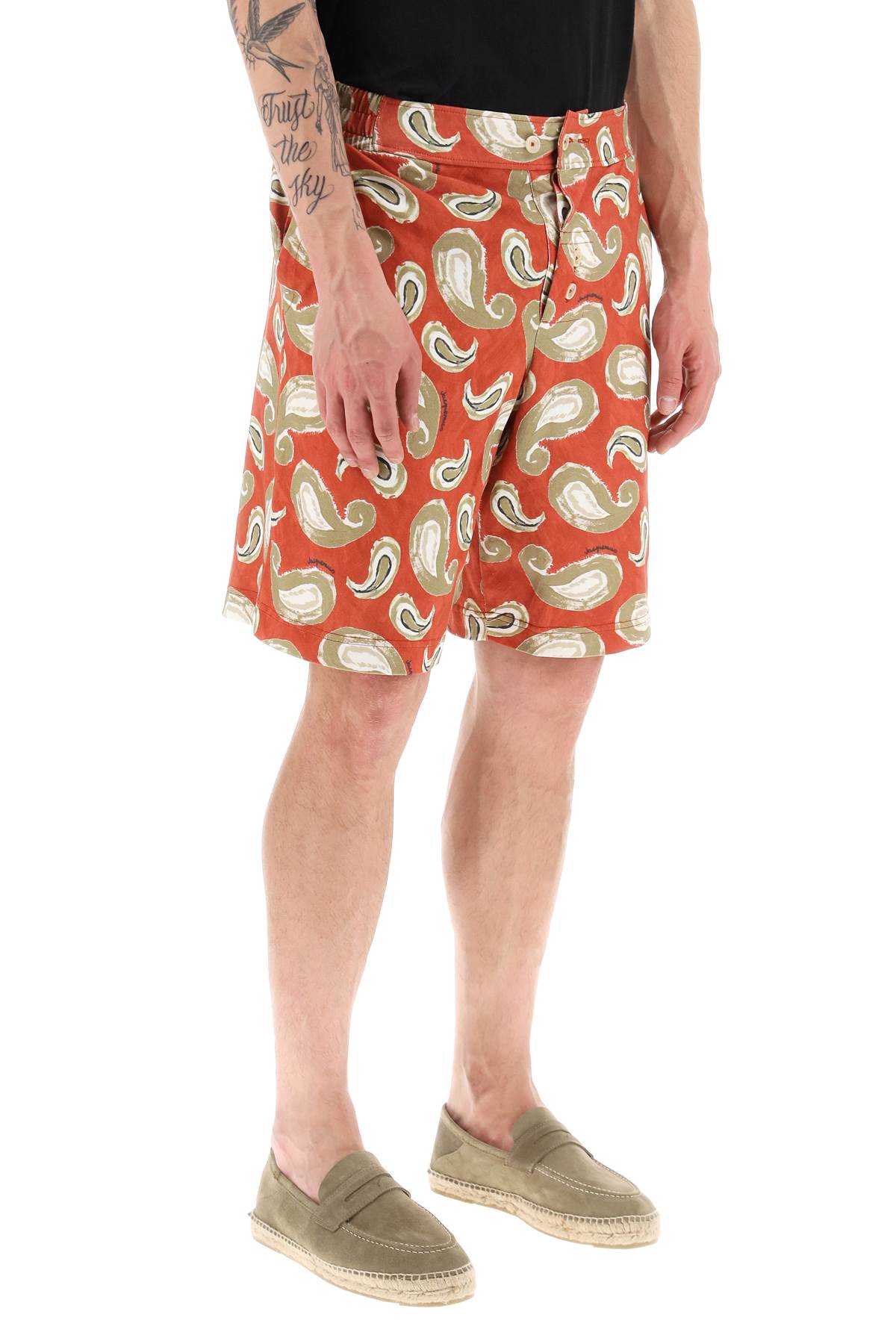 Jacquemus Jacquemus 'le short pingo' printed shorts