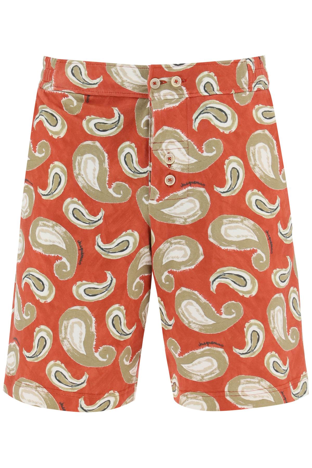 Jacquemus Jacquemus 'le short pingo' printed shorts