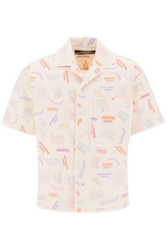 Jacquemus Jacquemus 'la chemise artichaut' short sleeve shirt