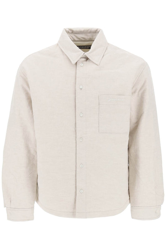 Jacquemus la chemise boulanger overshirt