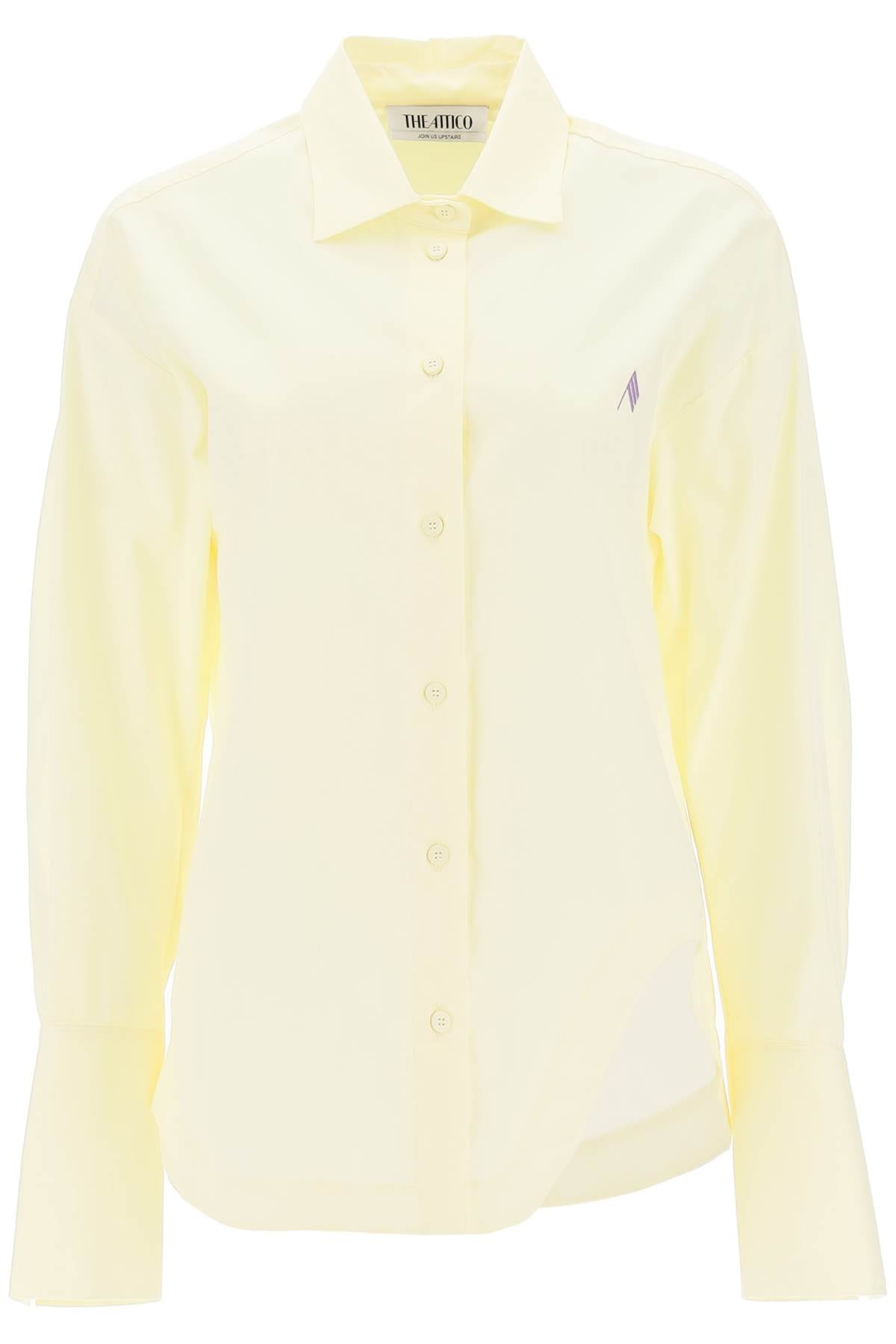 The Attico The attico eliza cotton shirt