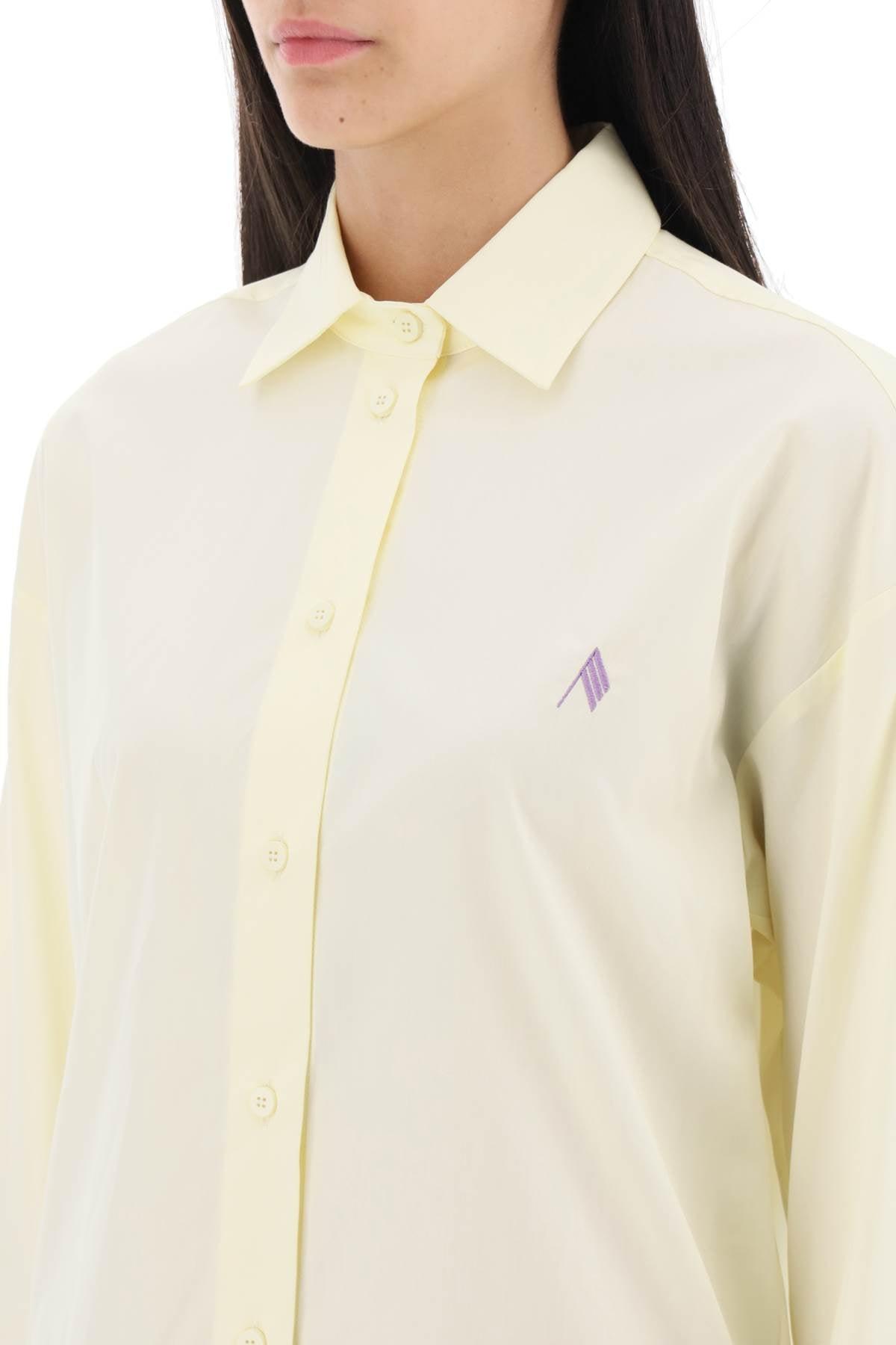 The Attico The attico eliza cotton shirt