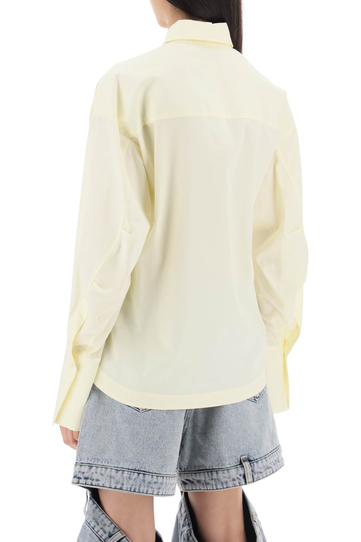 The Attico The attico eliza cotton shirt