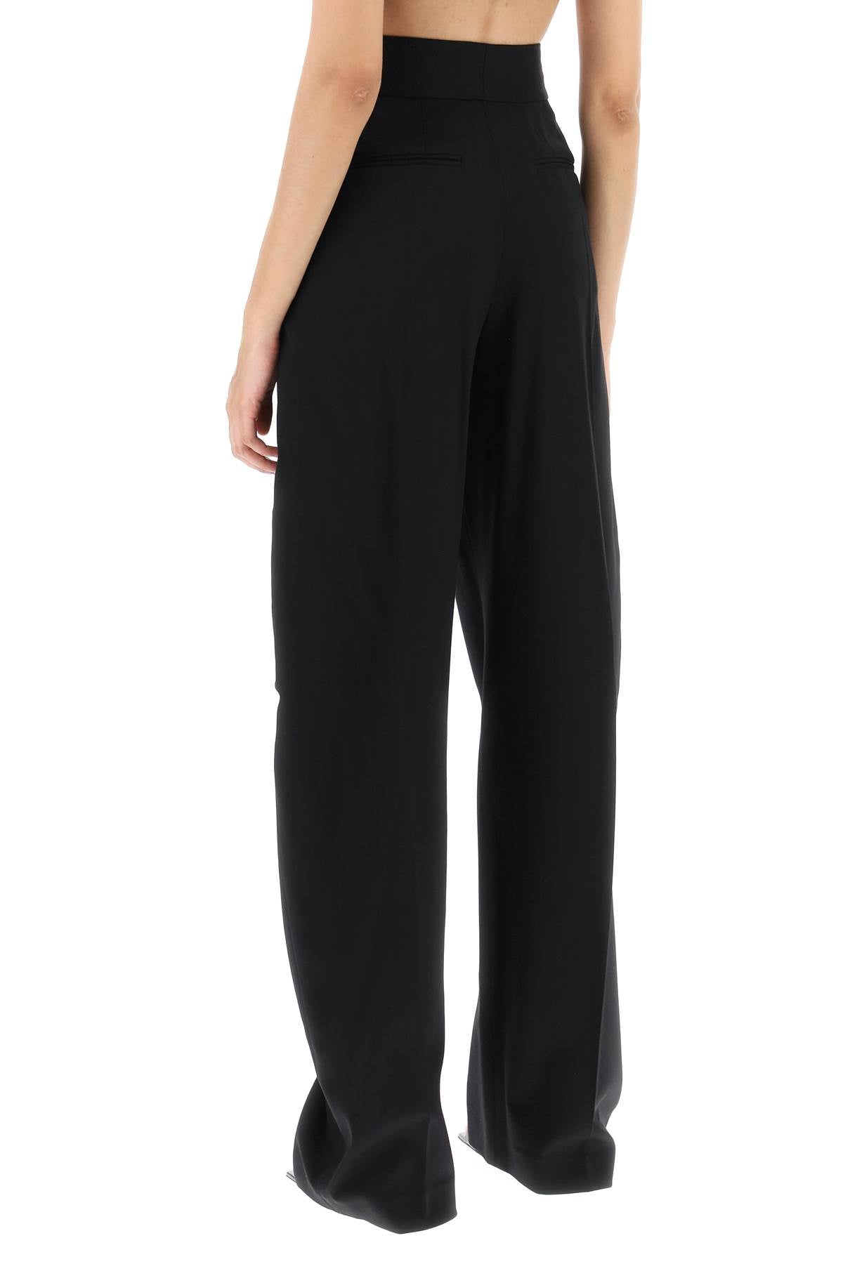 The Attico The attico gary stretch wool trousers