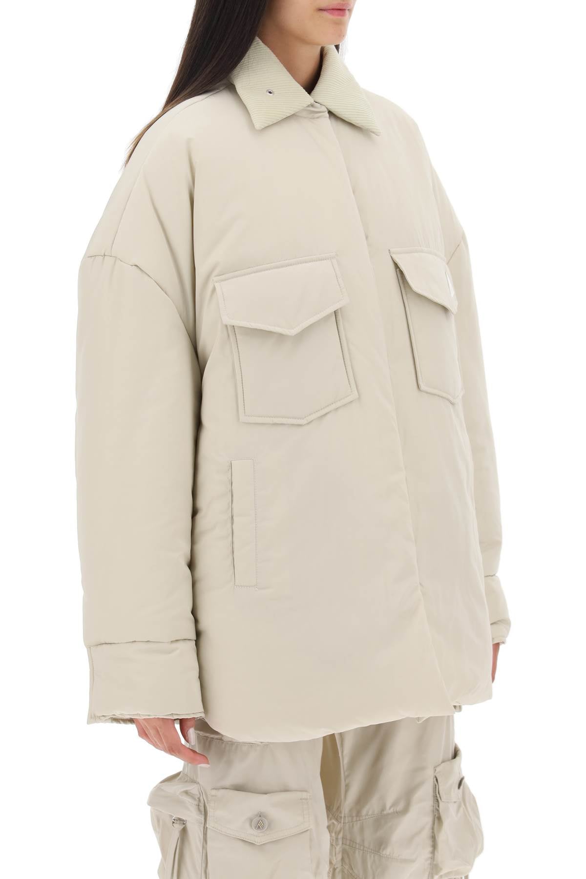 The Attico The attico oversized midi puffer jacket