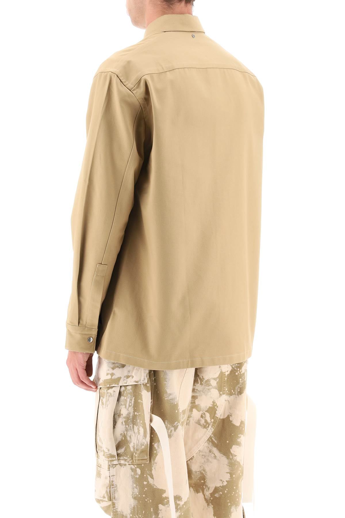 Oamc Oamc taiga drill overshirt