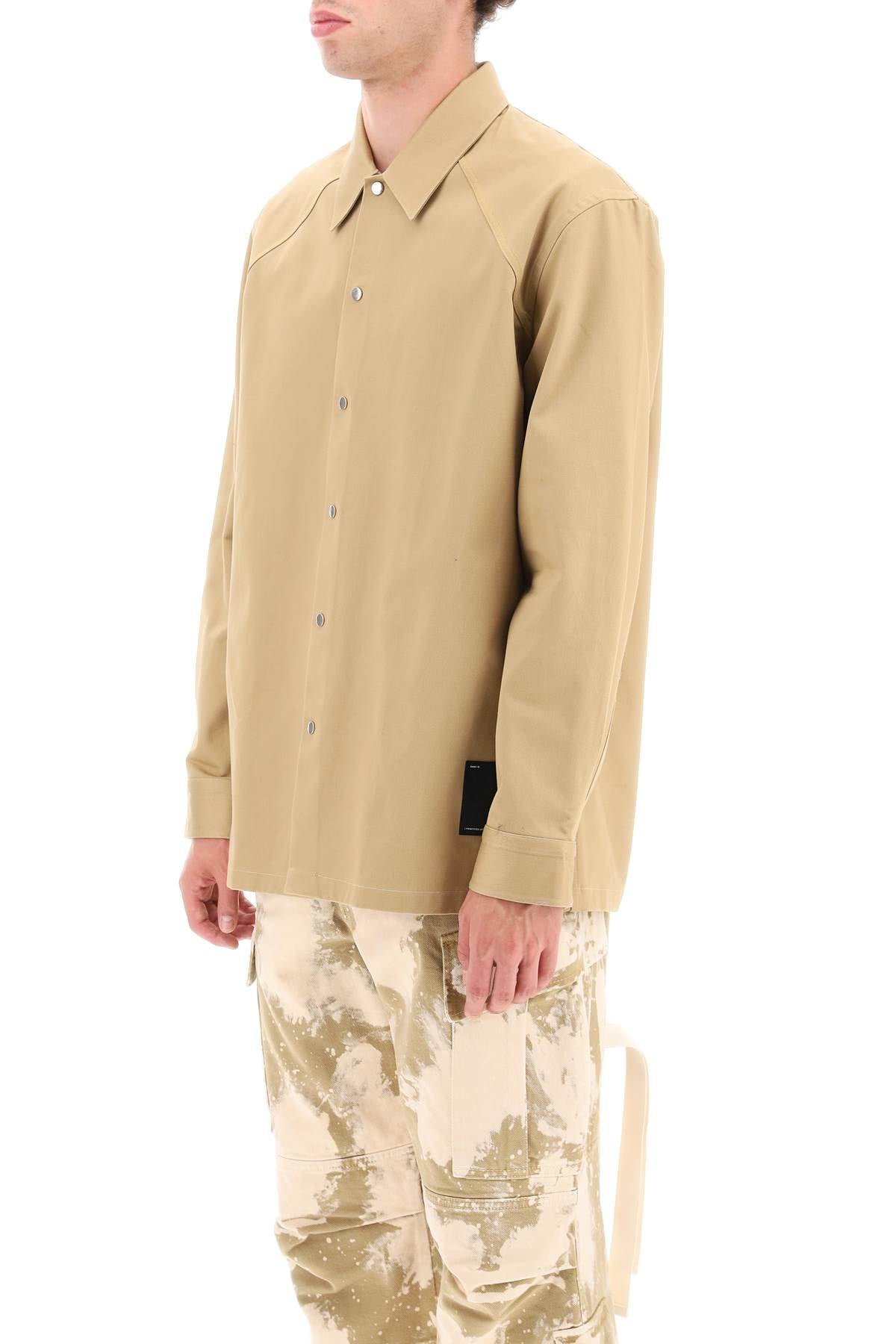 Oamc Oamc taiga drill overshirt