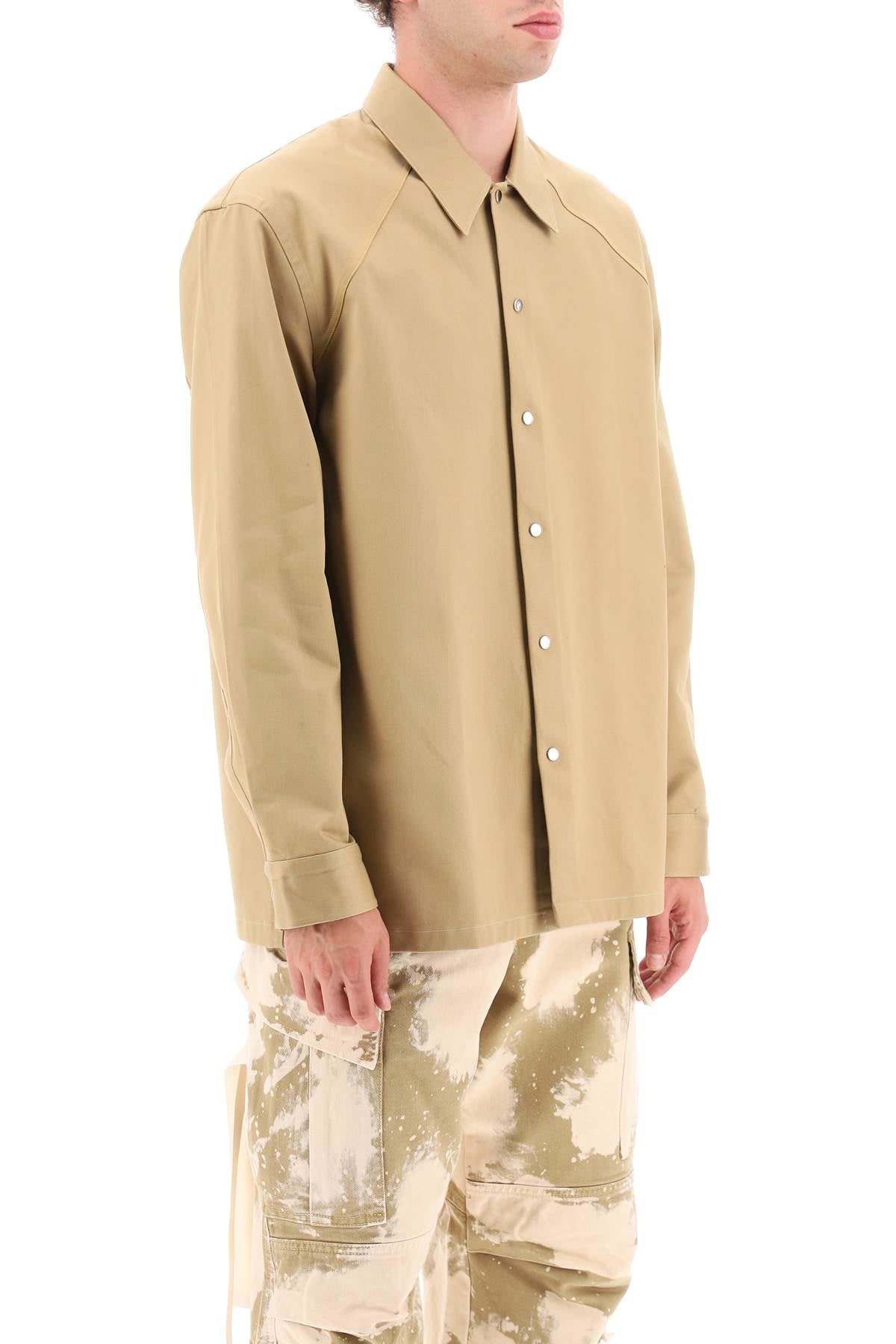 Oamc Oamc taiga drill overshirt