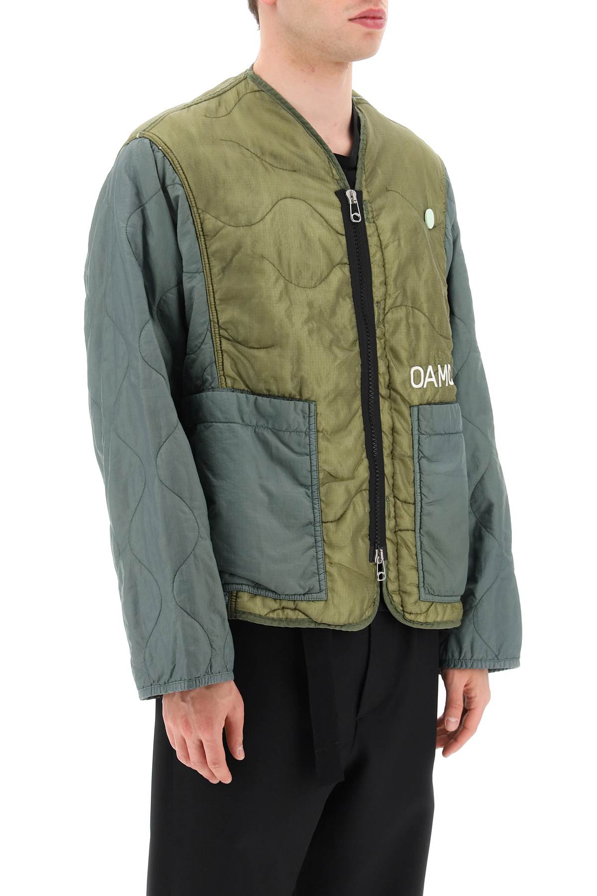 Oamc Oamc 'peacemaker' quilted liner jacket