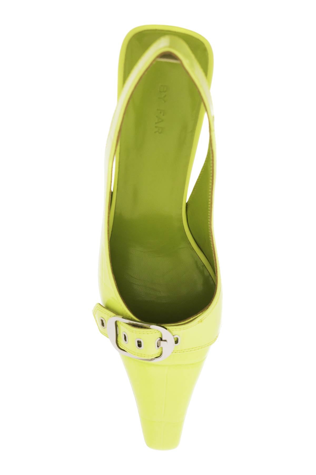 بواسطة Far By Far، مضخات Slingback منقوشة بالتمساح