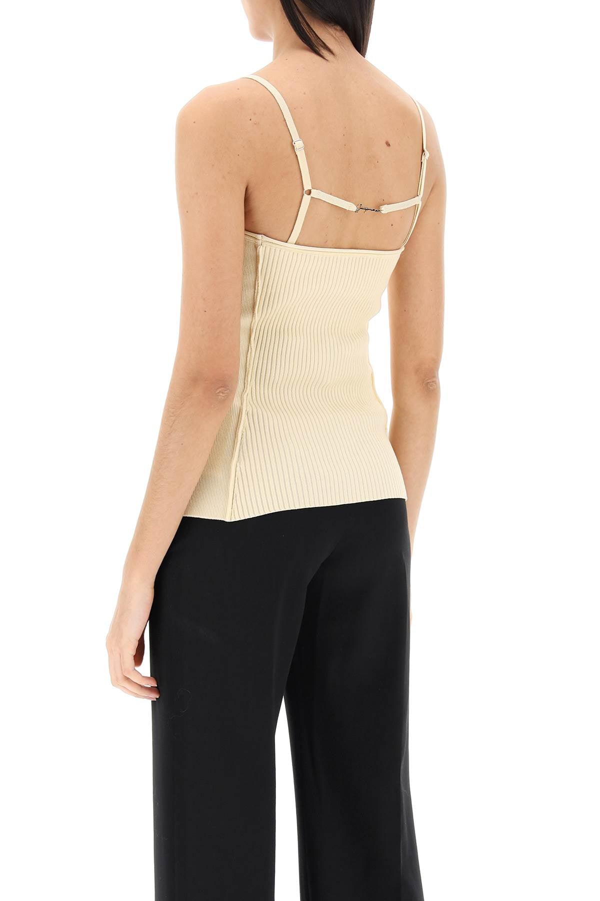 Jacquemus Jacquemus le haut sierra knitted top