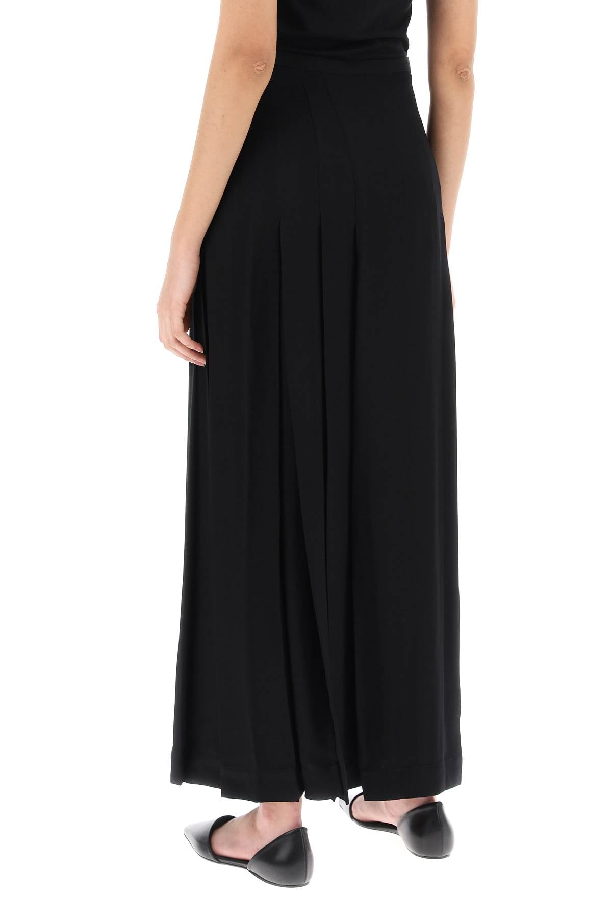 Toteme Toteme maxi wrap skirt with pockets