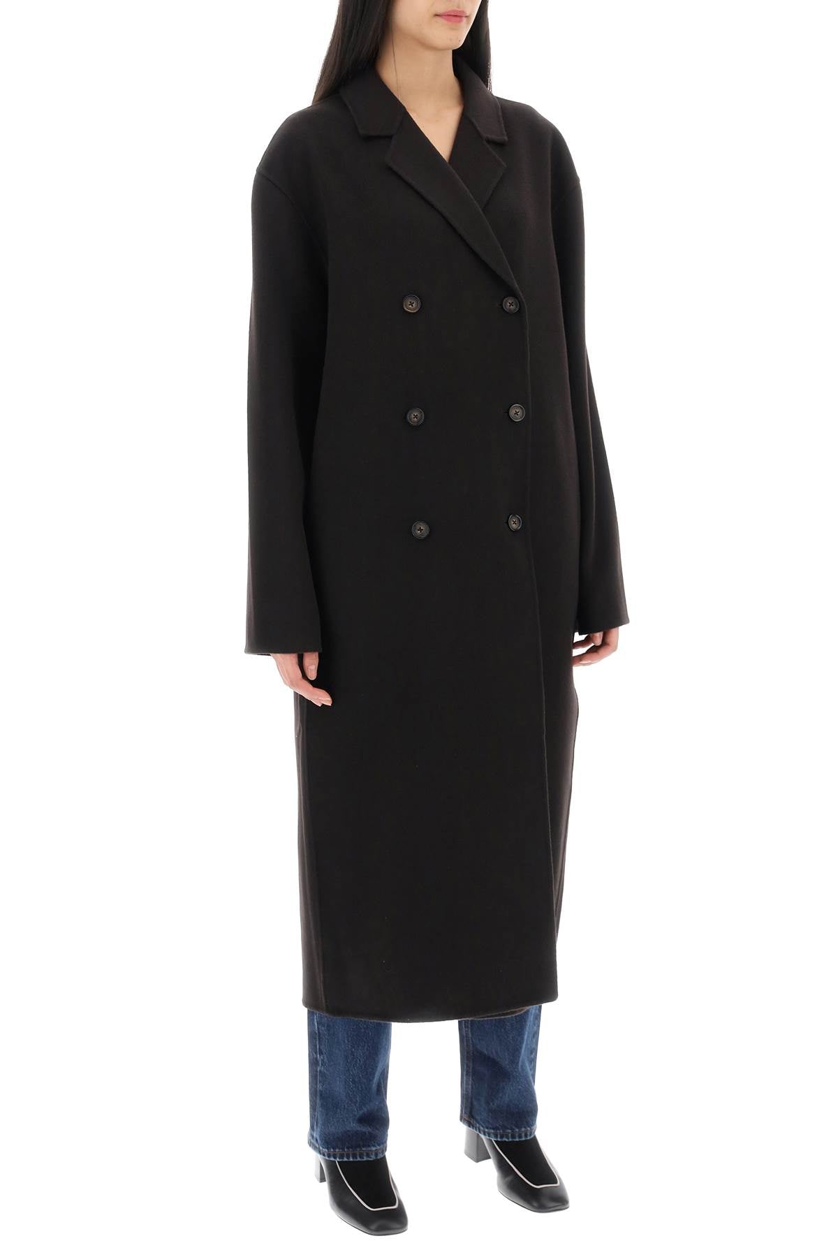 Toteme Toteme oversized double-breasted wool coat