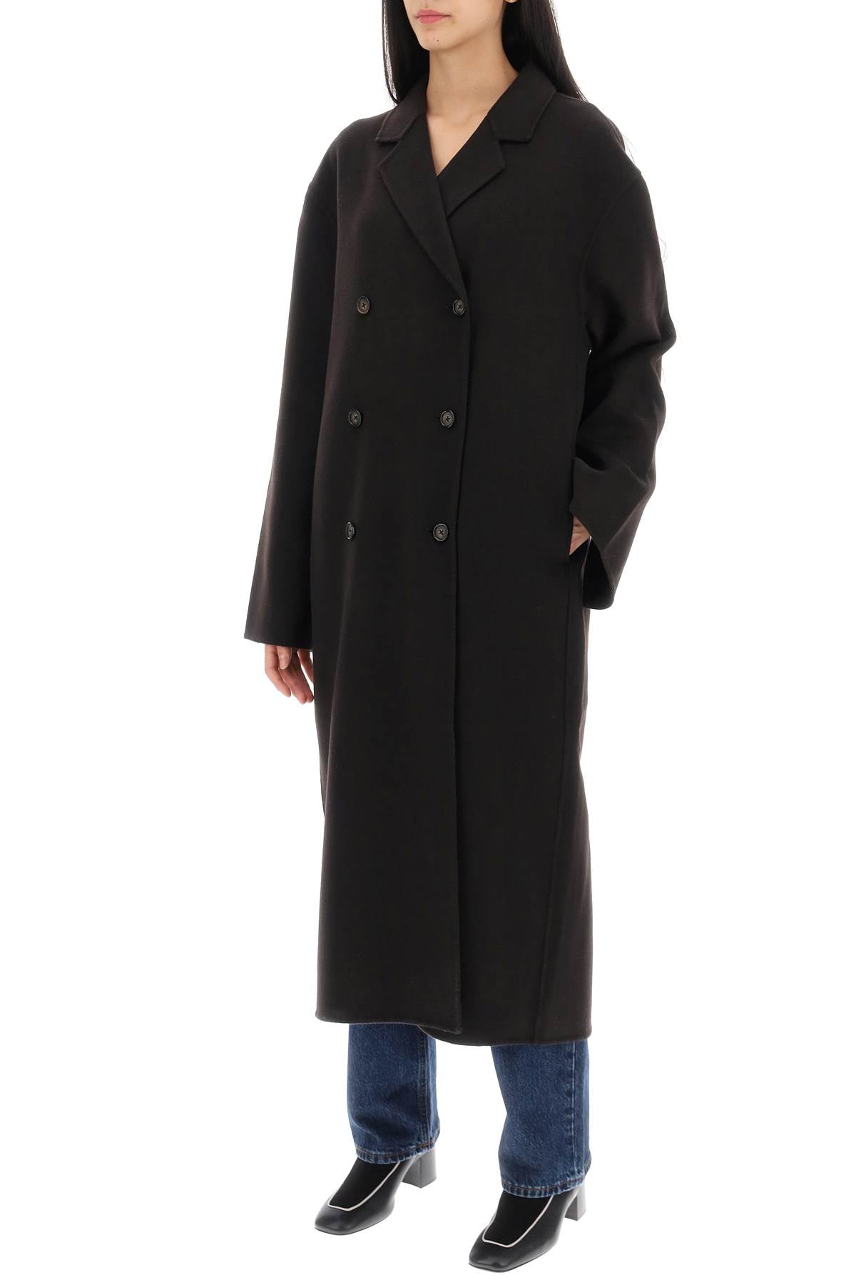 Toteme Toteme oversized double-breasted wool coat