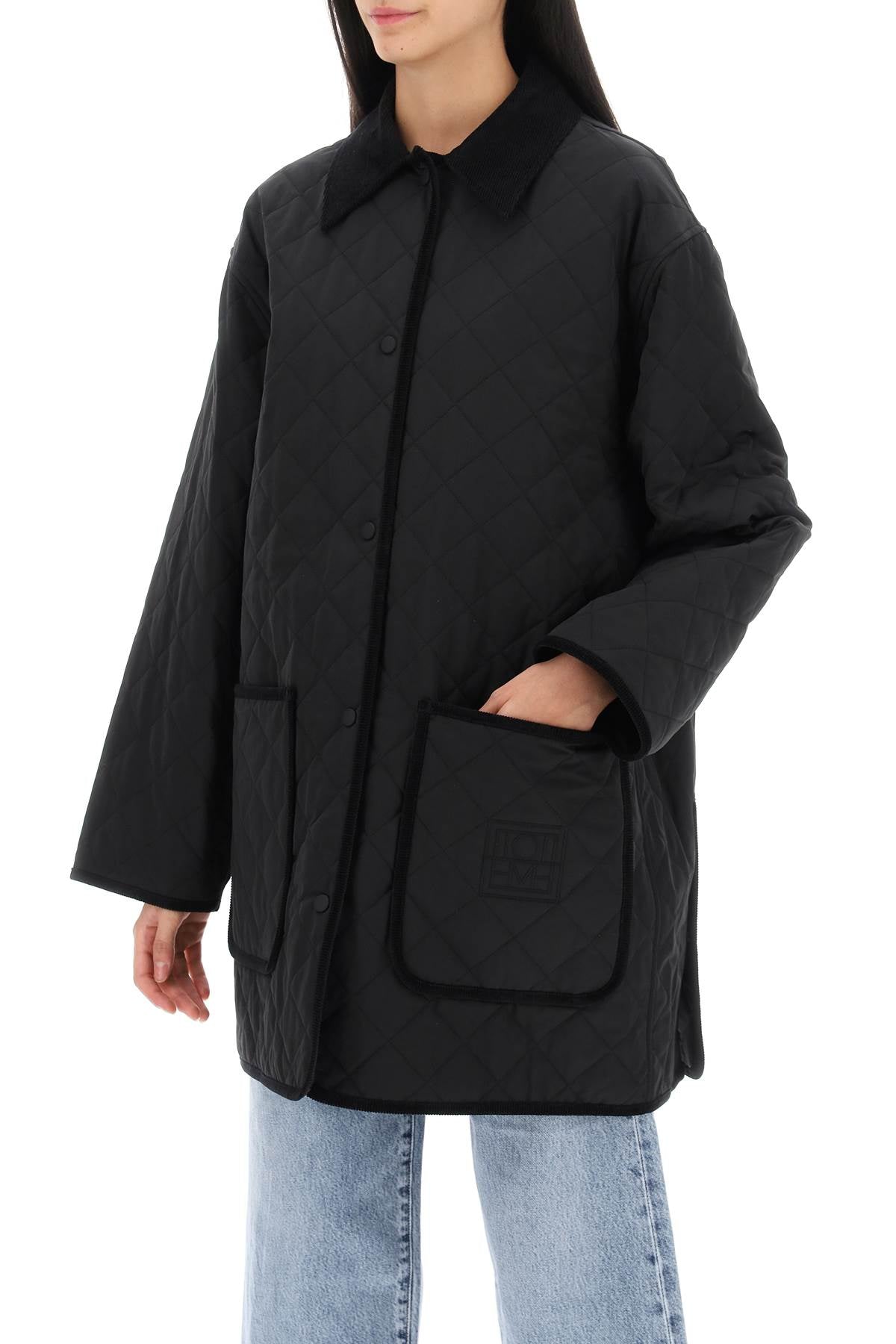 Toteme Toteme quilted barn jacket