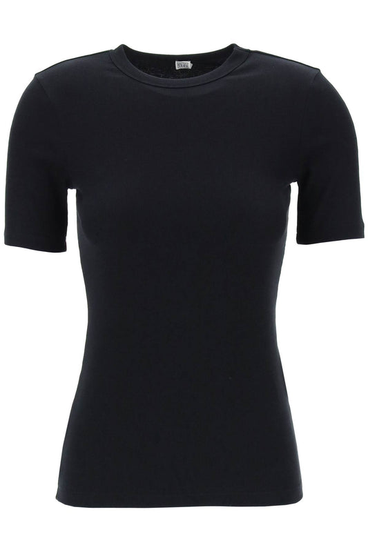 Toteme ribbed jersey t-shirt for a