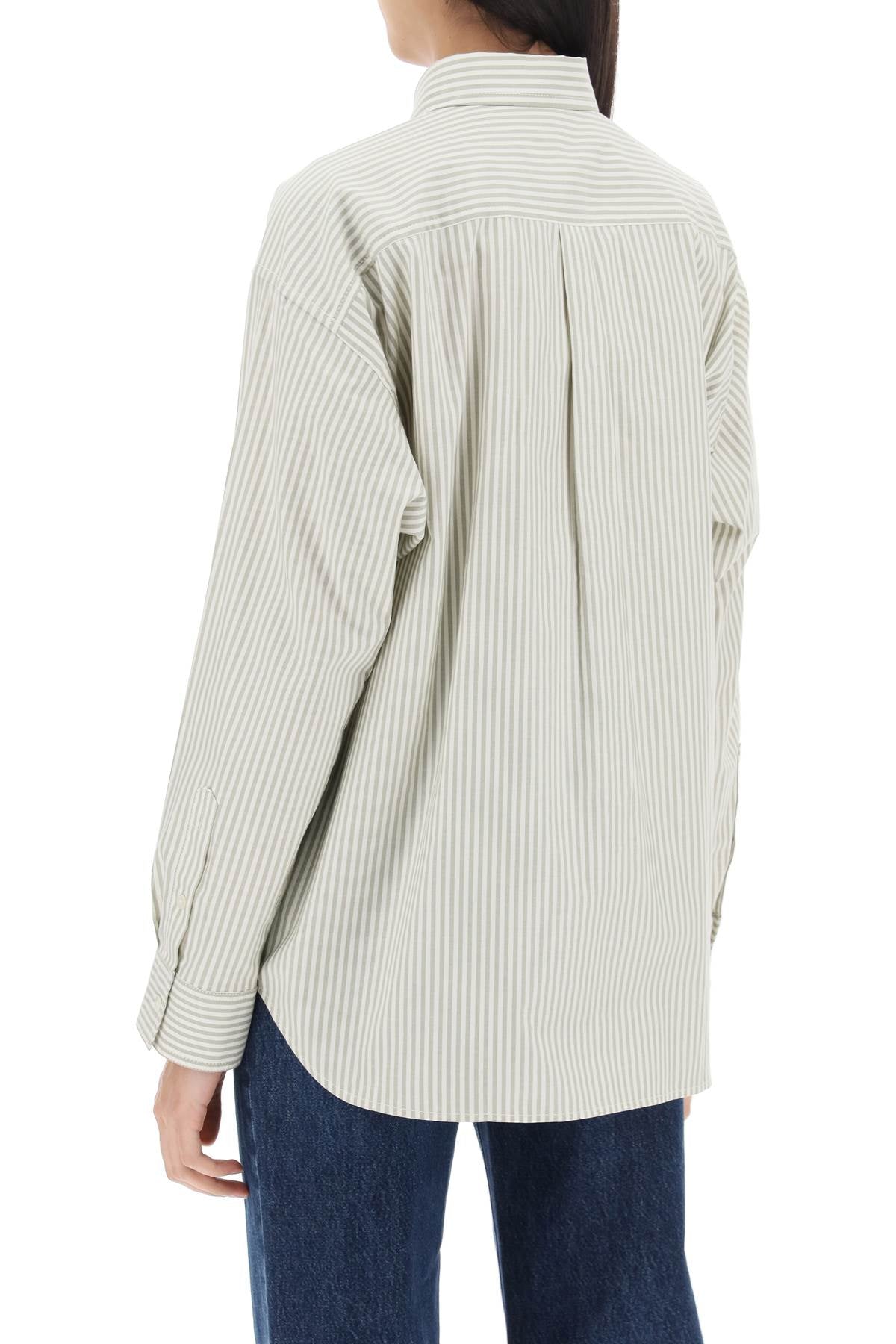 Toteme Toteme striped oxford shirt