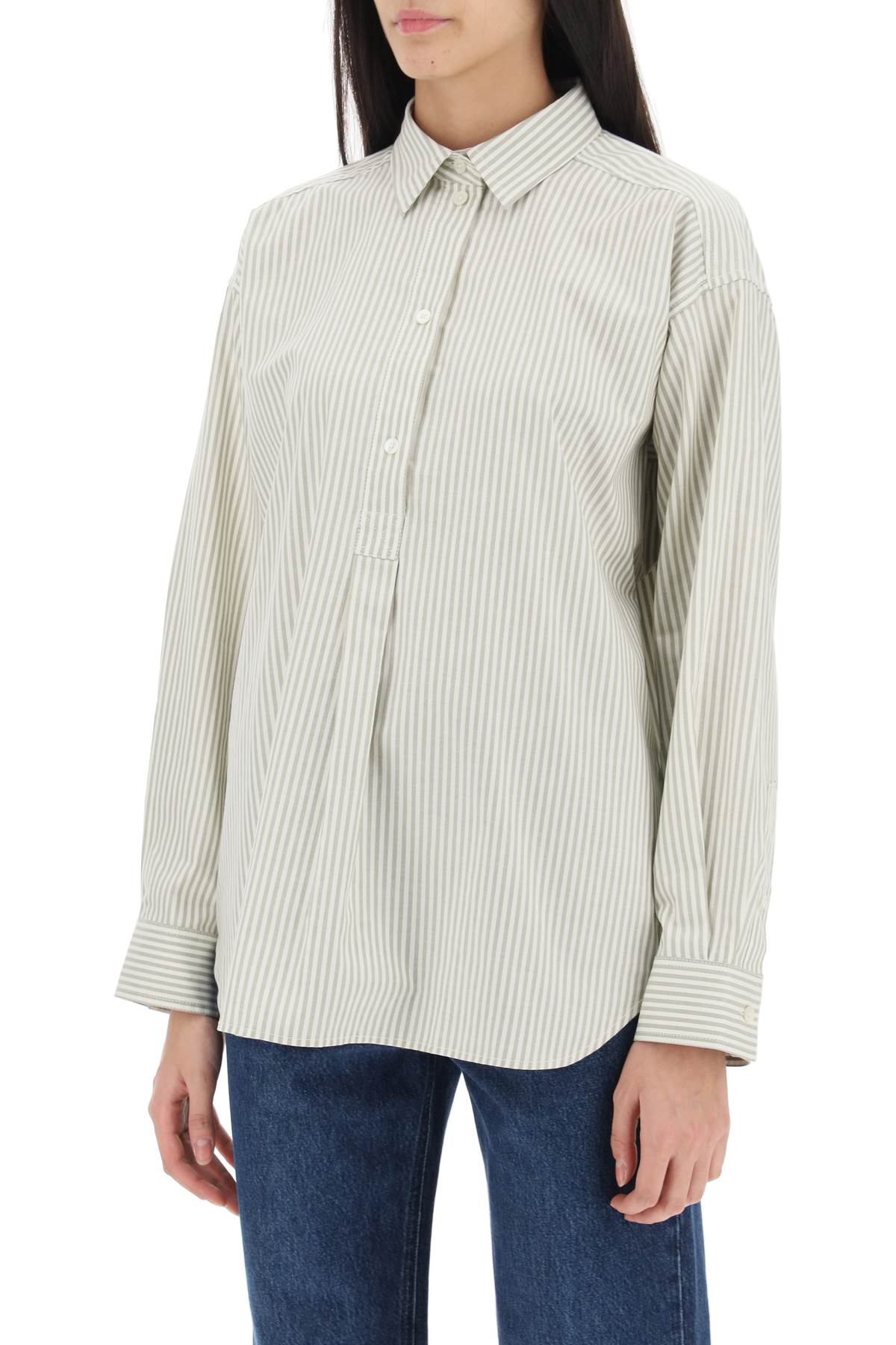 Toteme Toteme striped oxford shirt