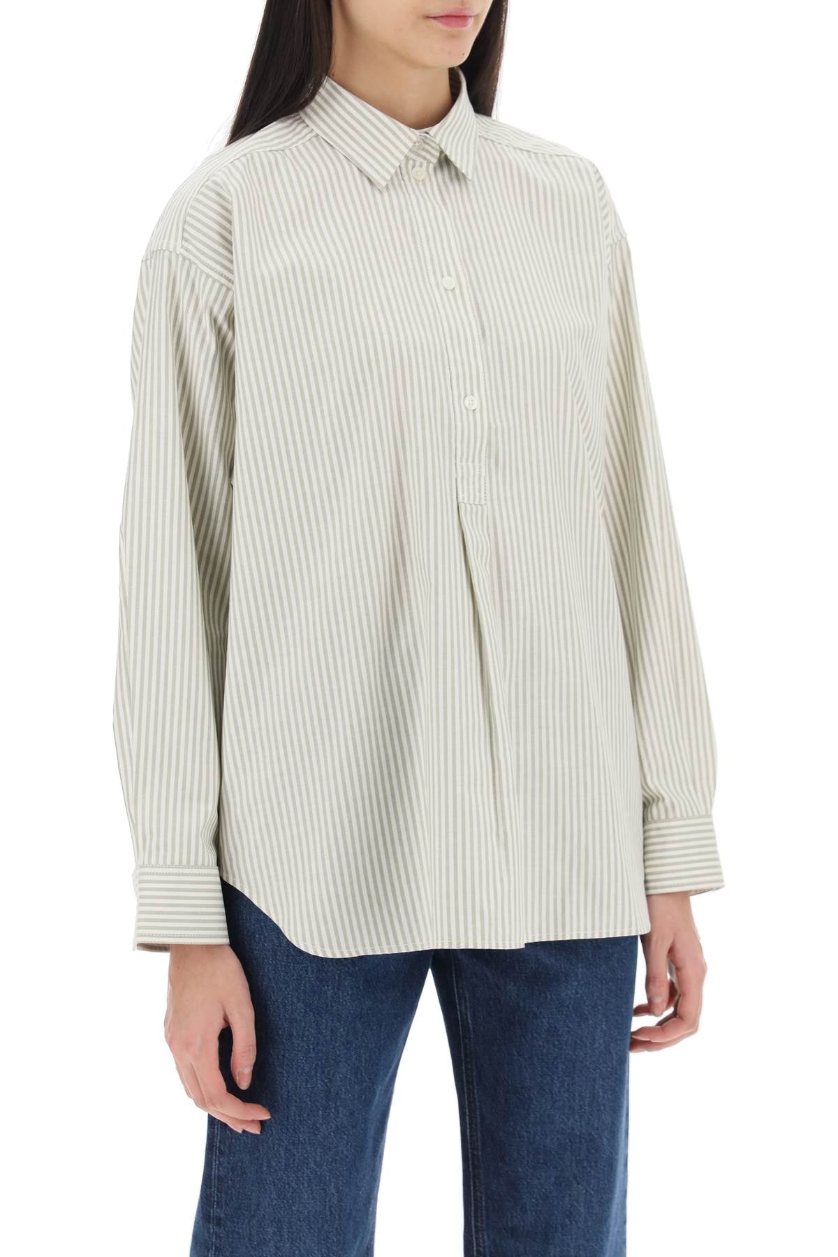 Toteme Toteme striped oxford shirt